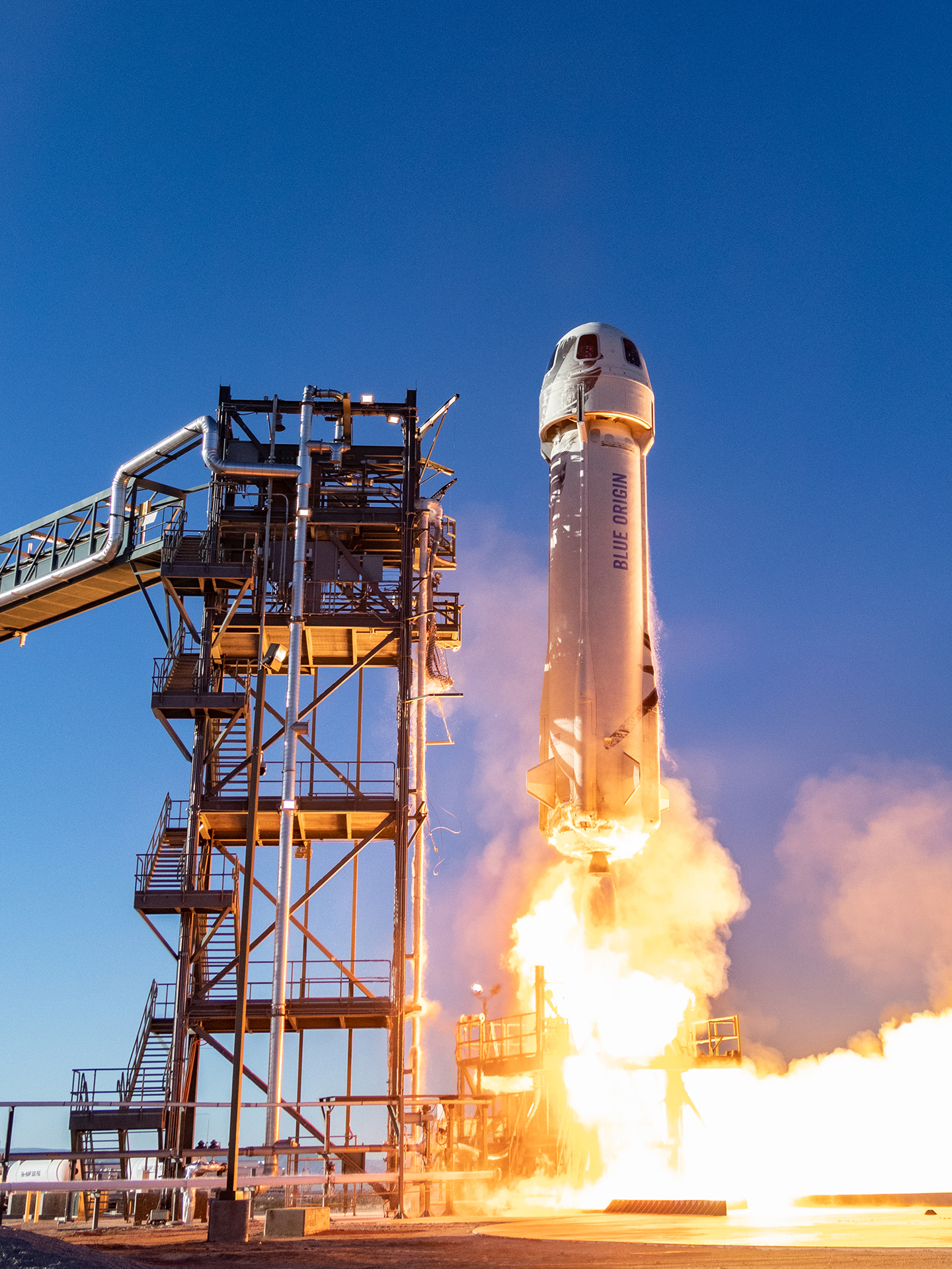 Blue Origin New Shepard rocket launch