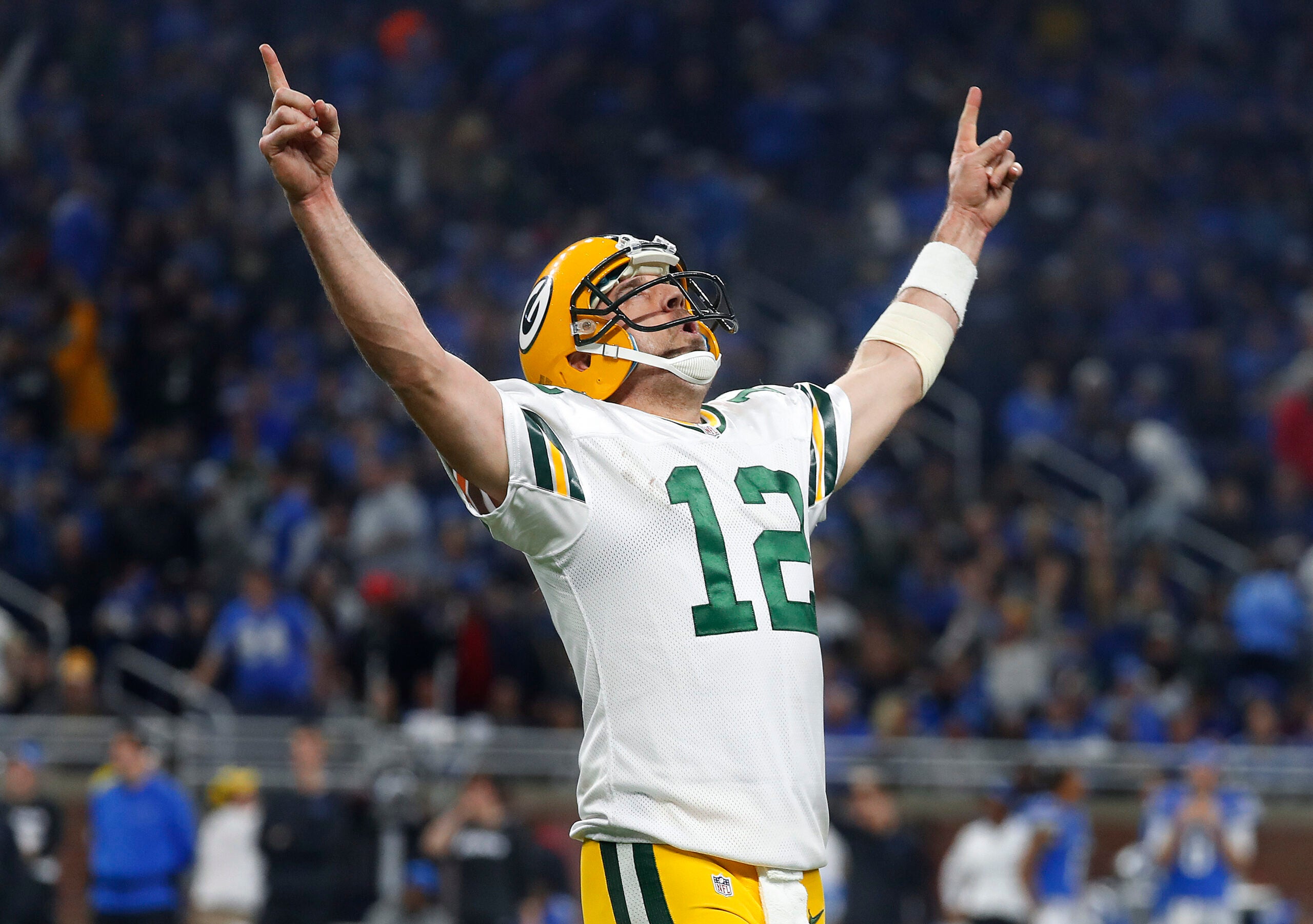 Green Bay Packers quarterback Aaron Rodgers