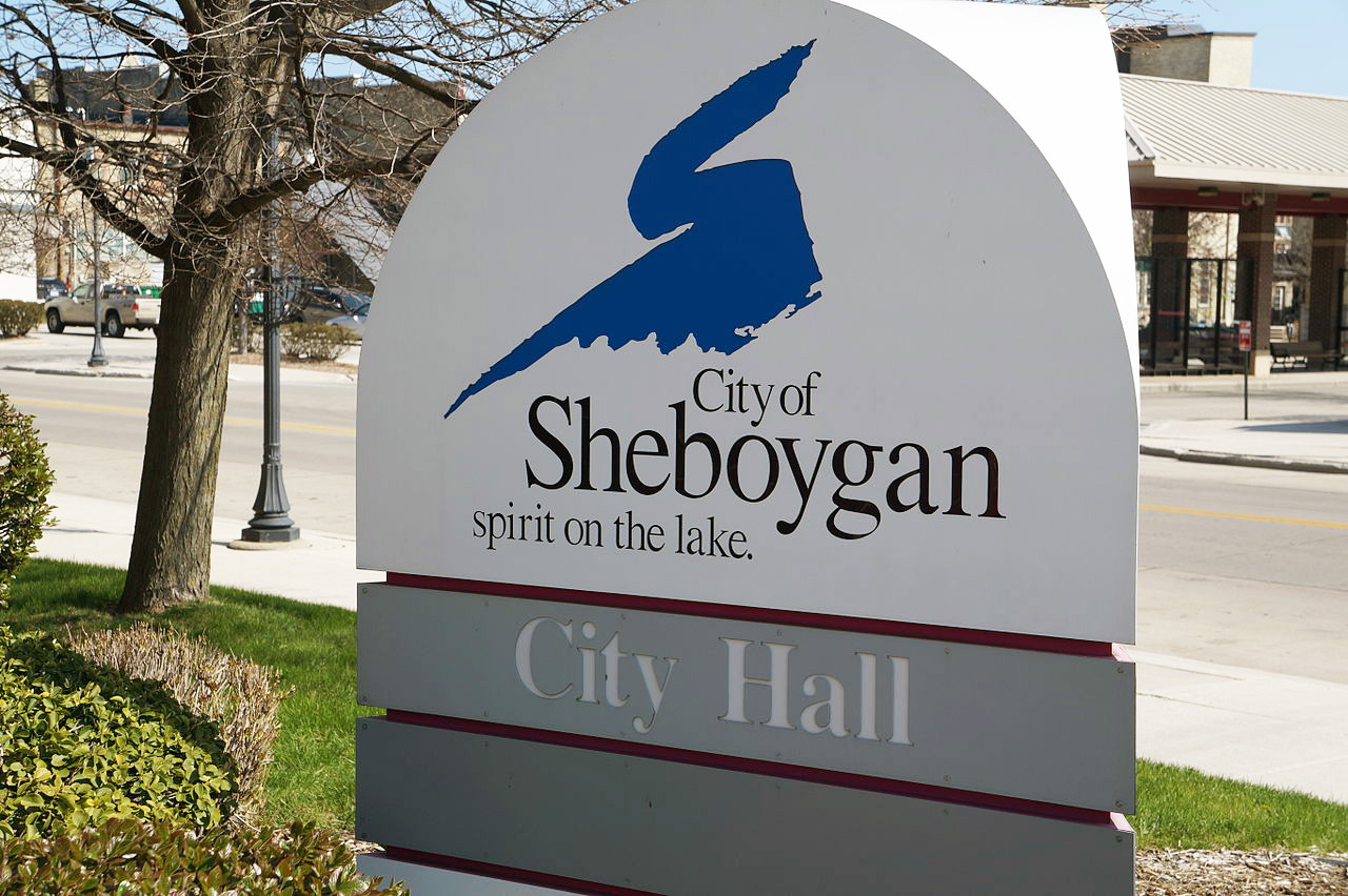 Sheboygan City Hall sign