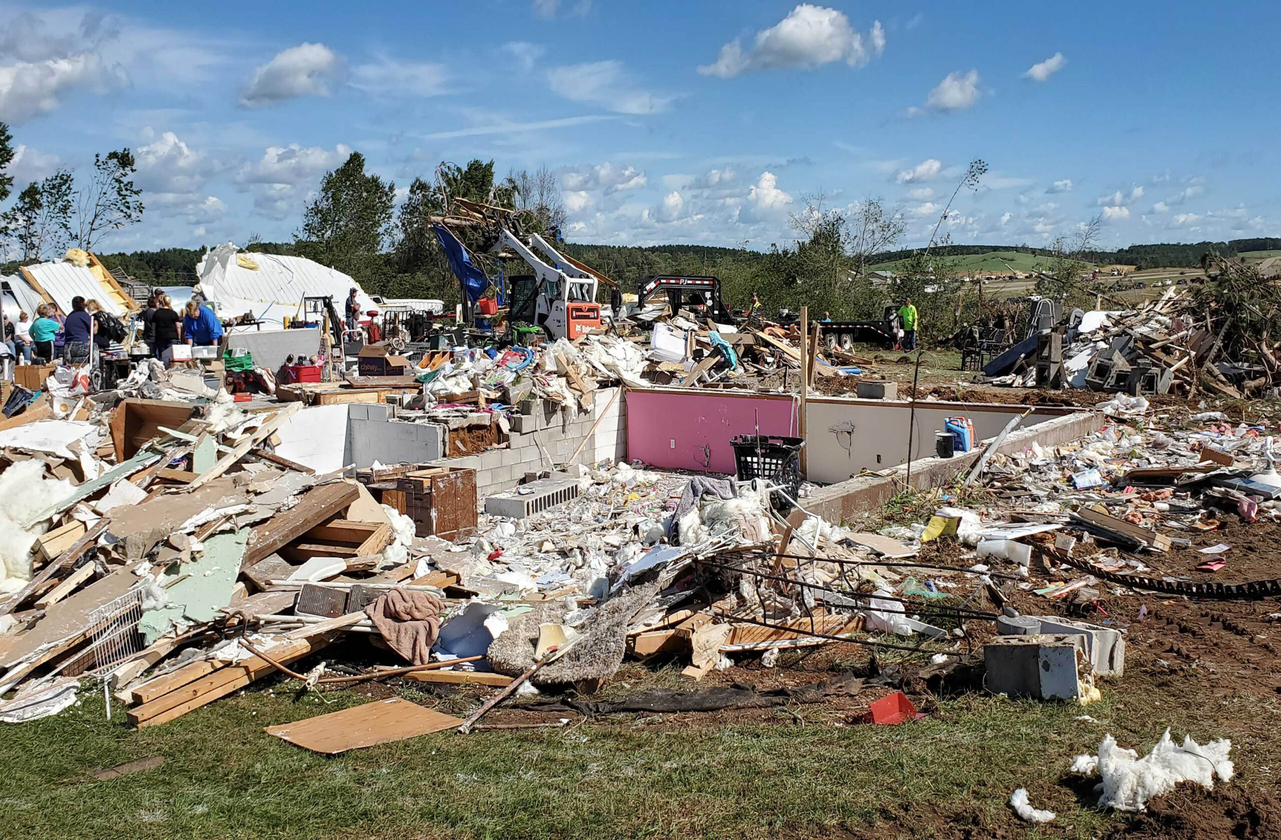 town of Wheaton tornado damage