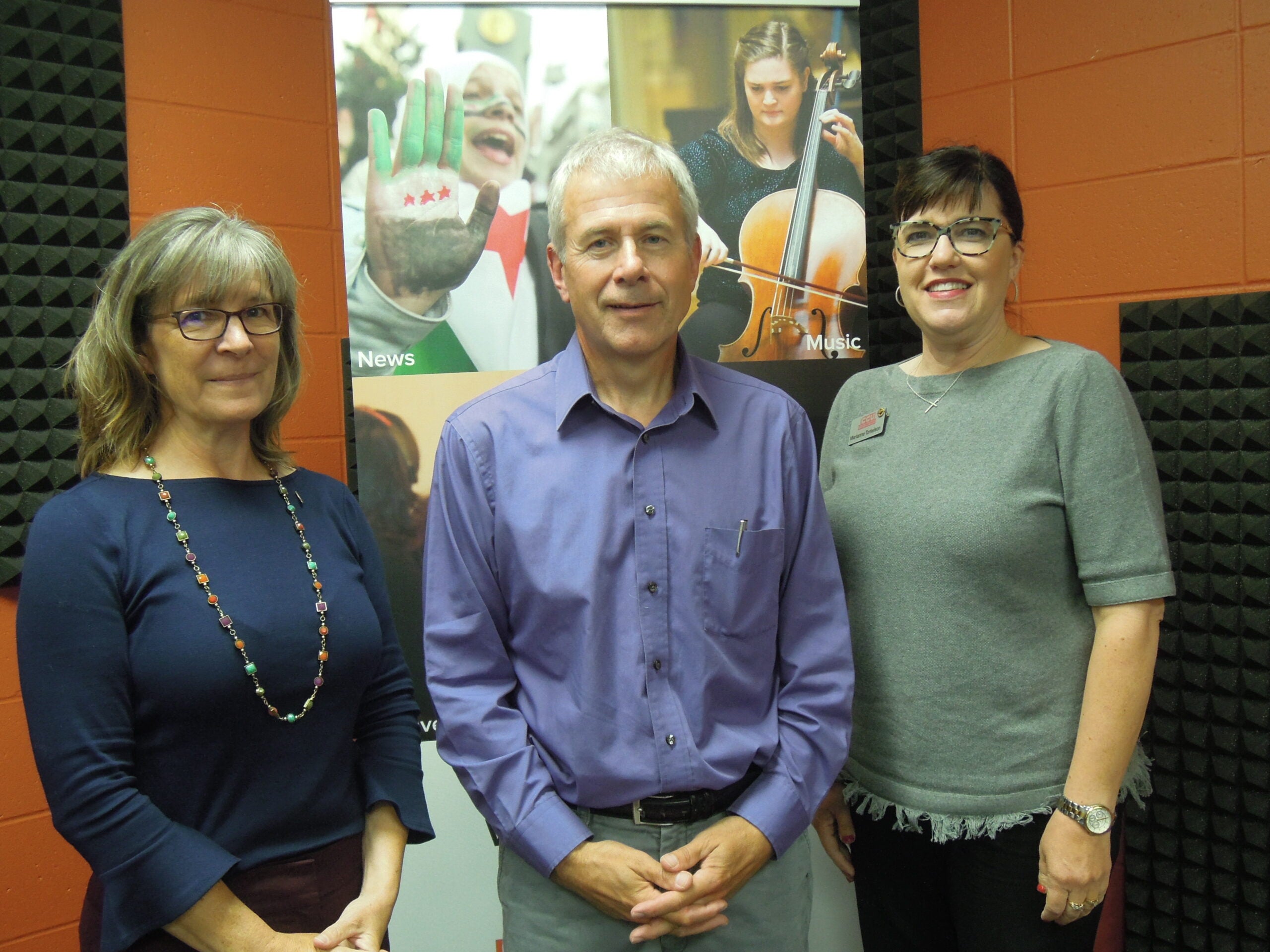 Jodi Widuch, Chris Hardie and Marianne Torkelson