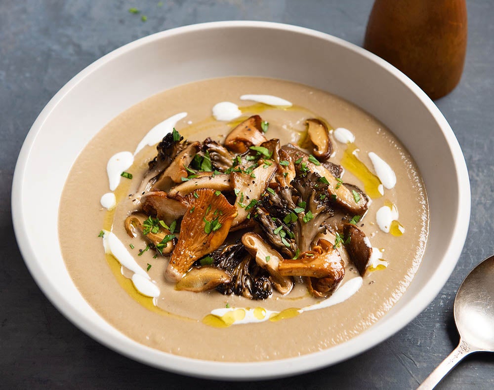 wild mushroom soup