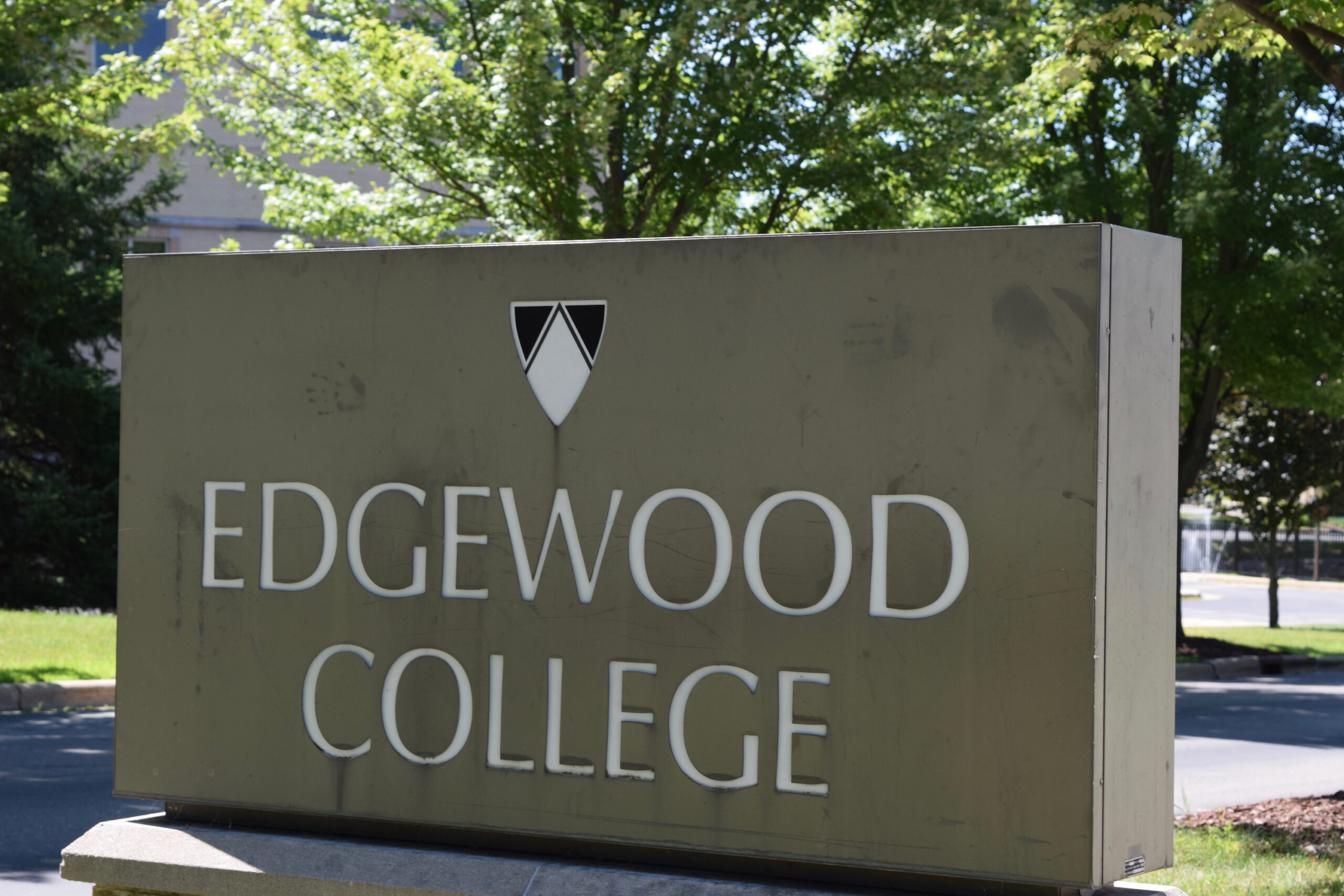 Edgewood College sign, Madison