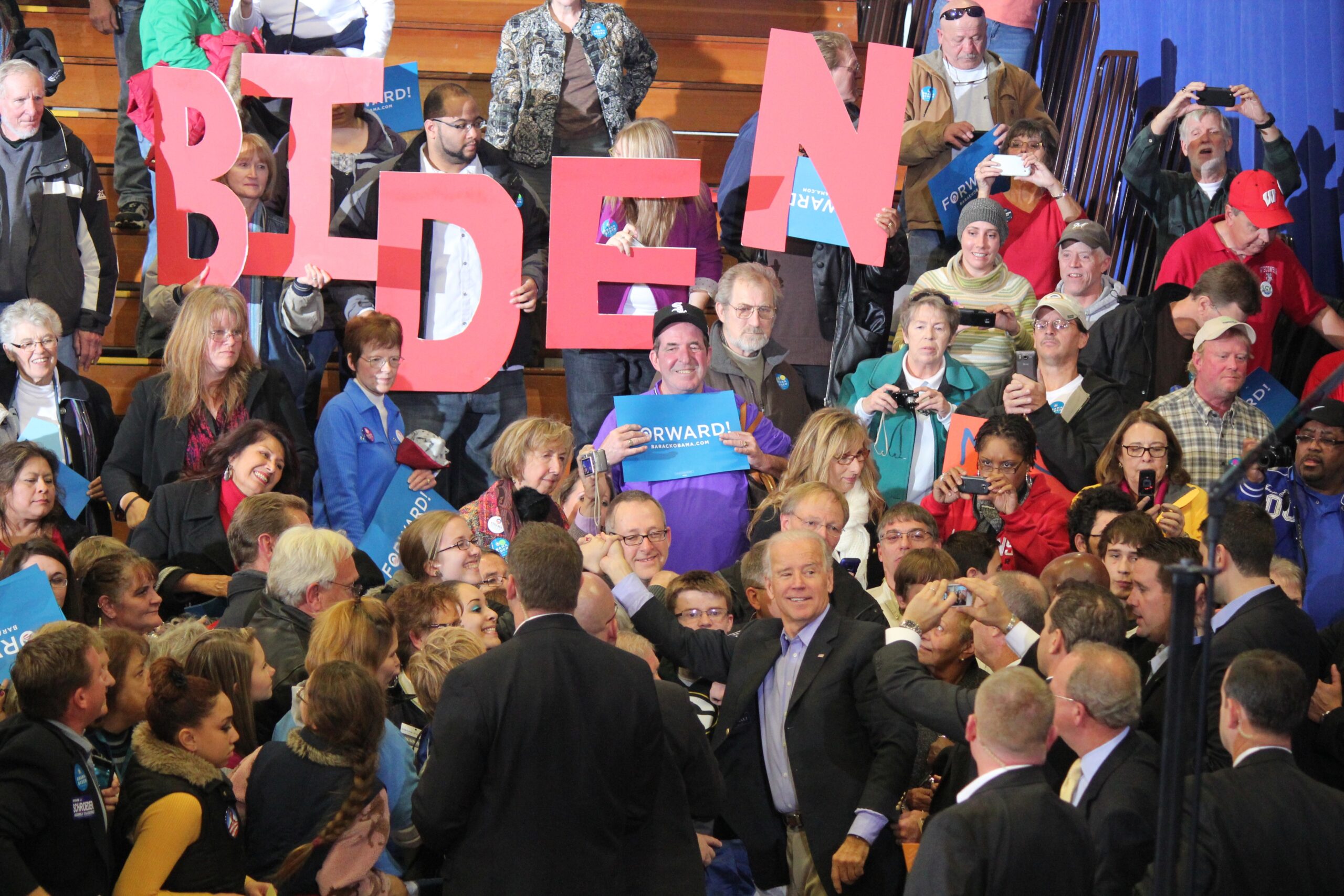 Biden Questions Romney’s Character in Beloit