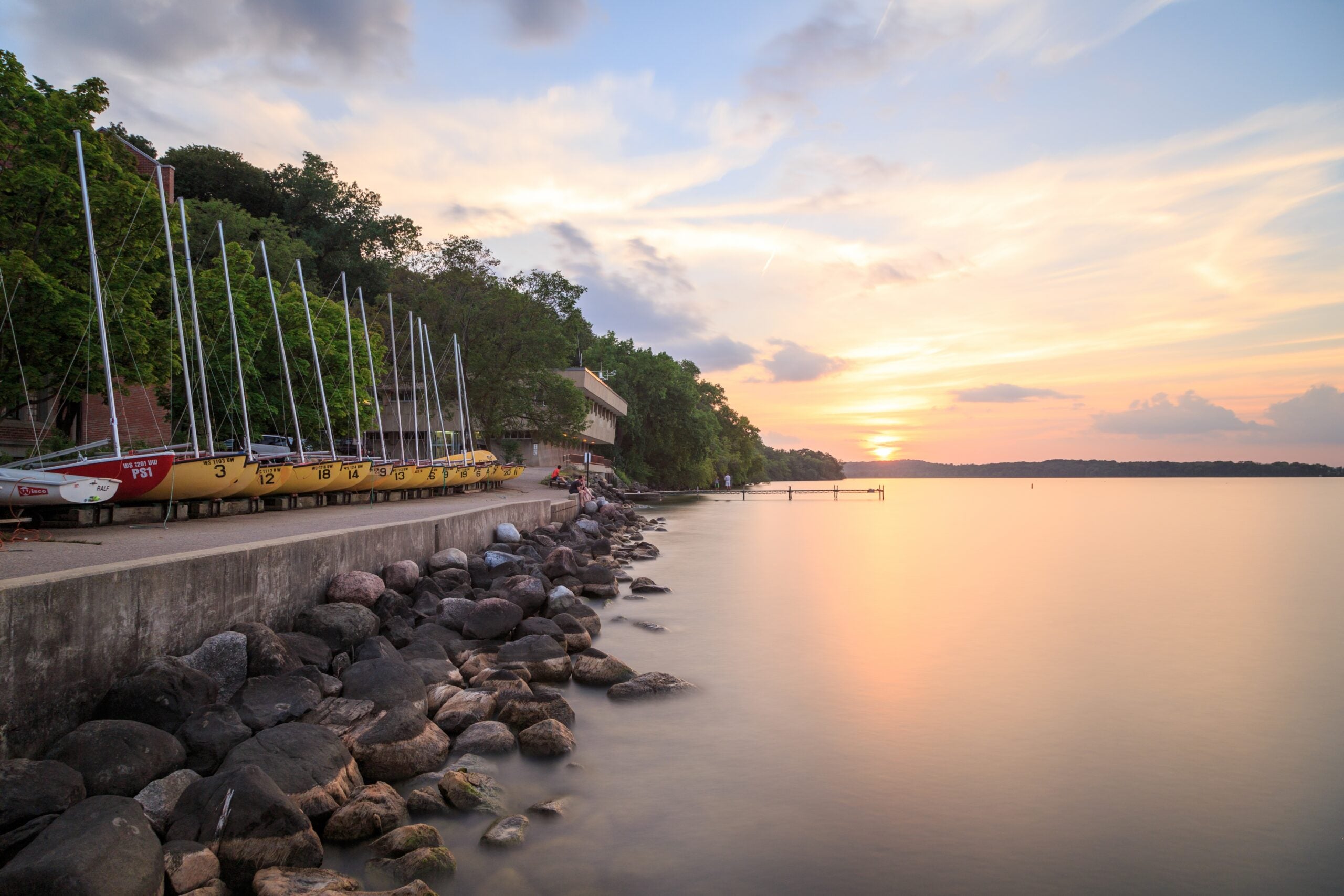 Lake Mendota by the Memorial Union Terrace
