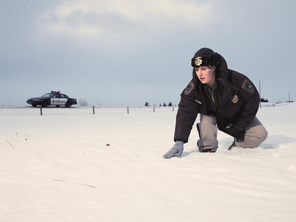 Allison Tolman as Molly Solverson in a scene from the FX series "Fargo"