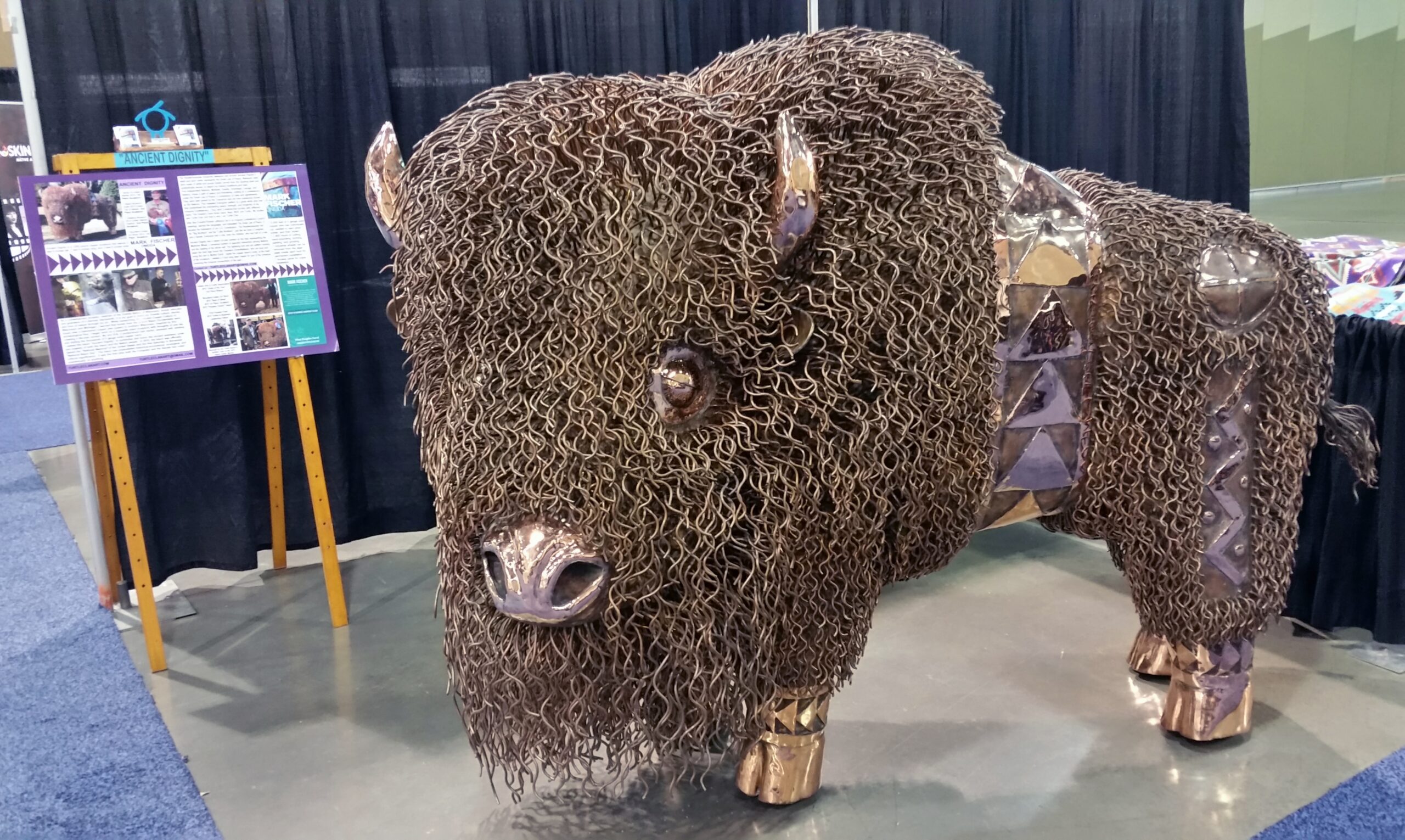 tribal art of buffalo