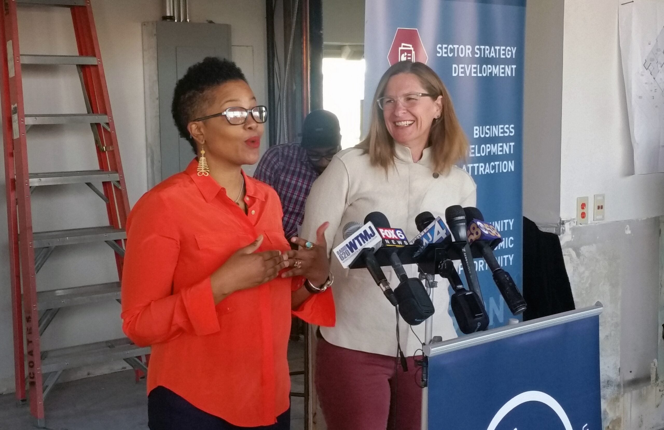 Co-developers JoAnne Sabir and Juli Kaufmann