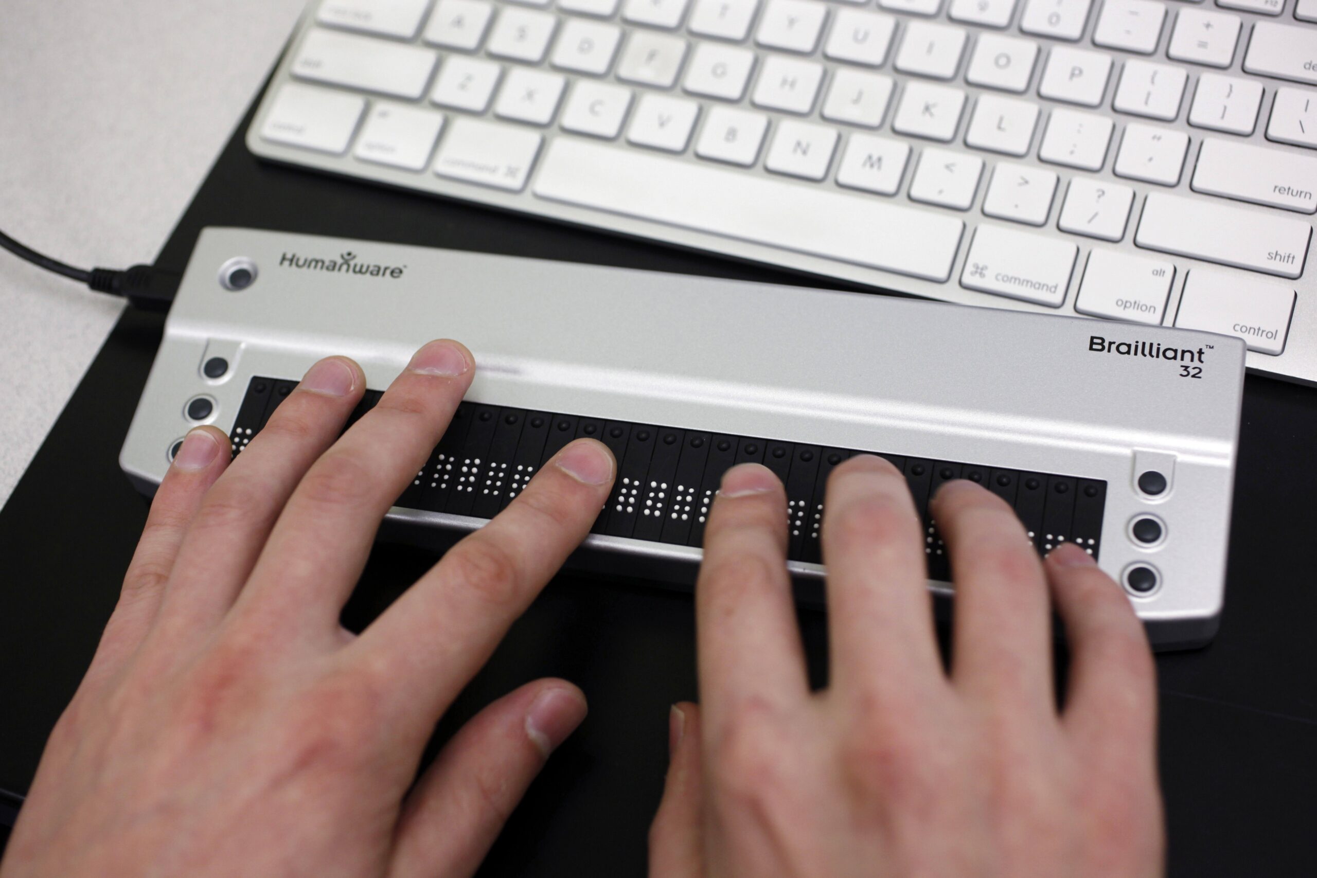 Keyboard Braille Blind Disability Technology