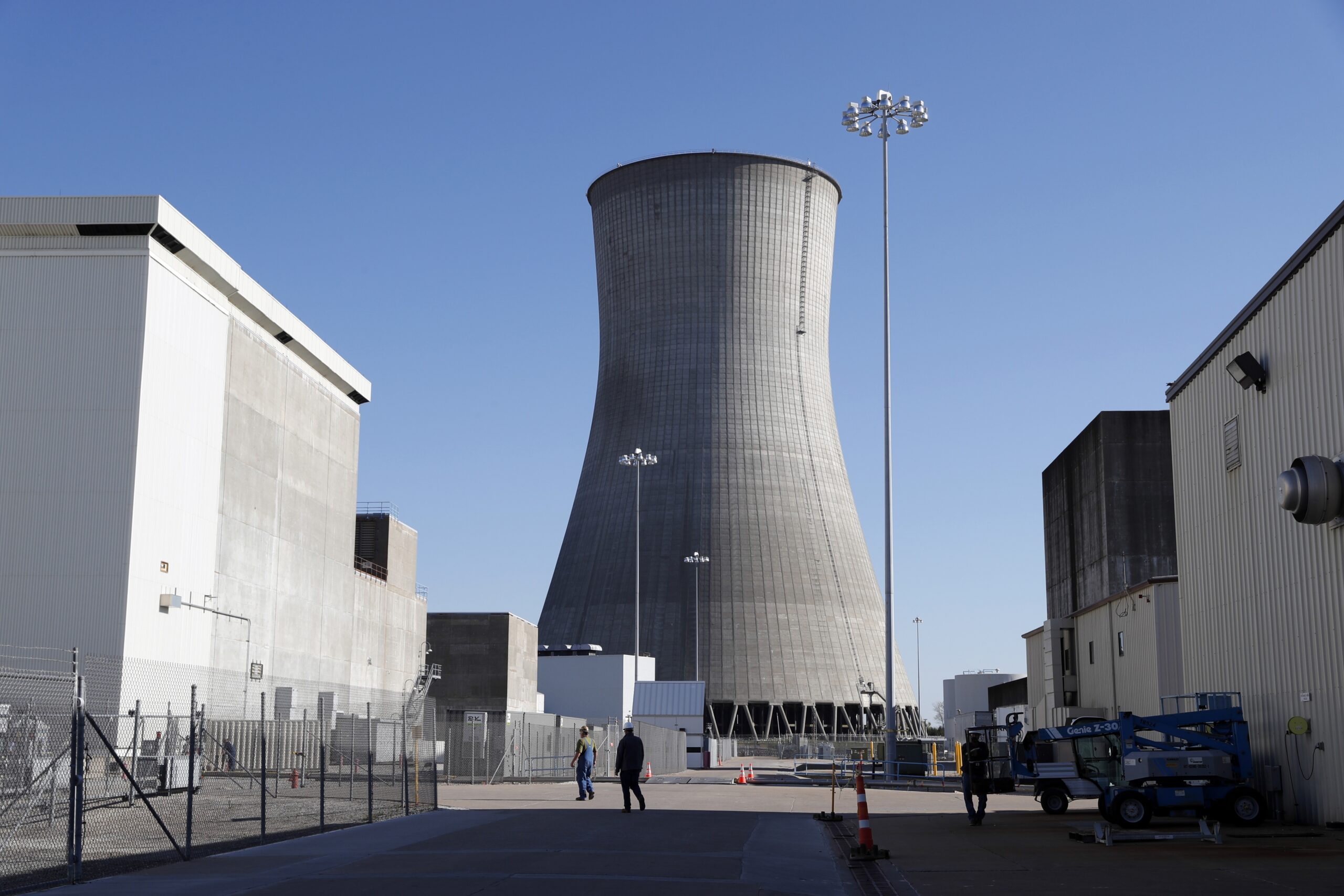 The cooling tower at the Callaway Energy Center, Missouri's only nuclear power plant