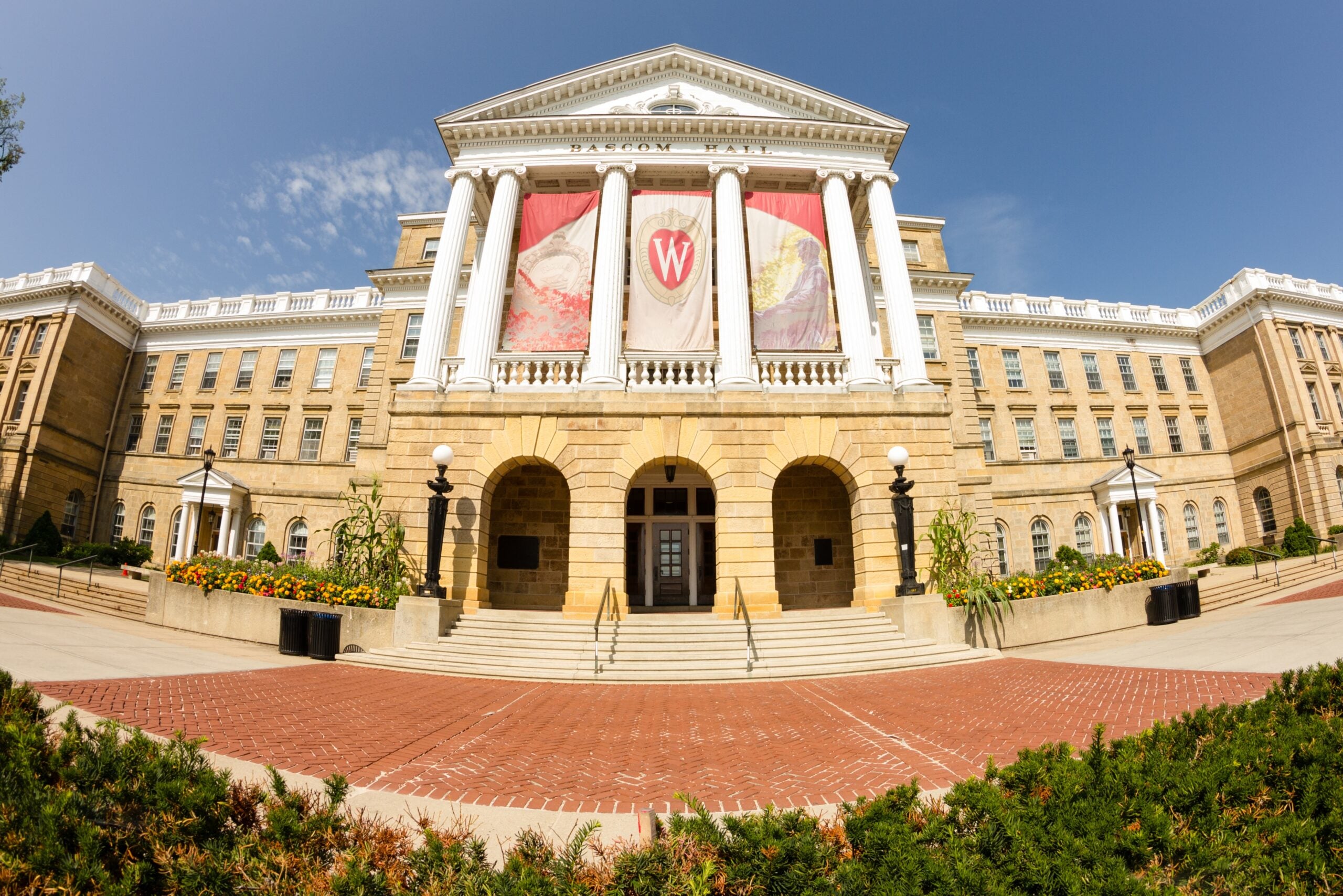 Bascom Hall on the University of Wisconsin-Madison campus