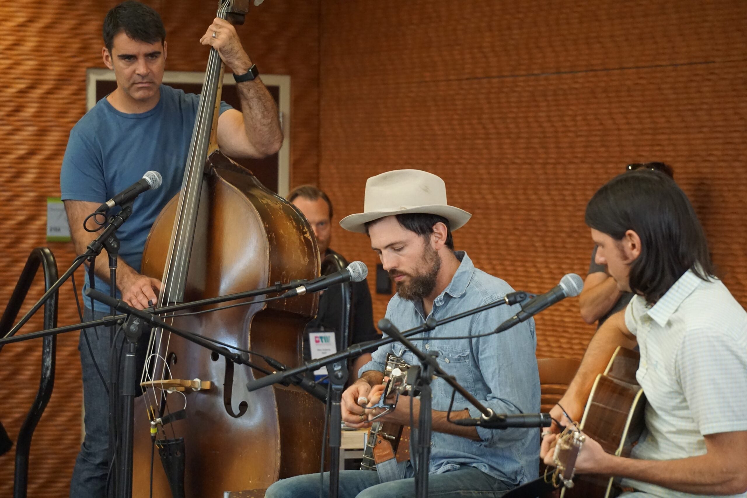 Bob Crawford, Scott Avett, Seth Avett