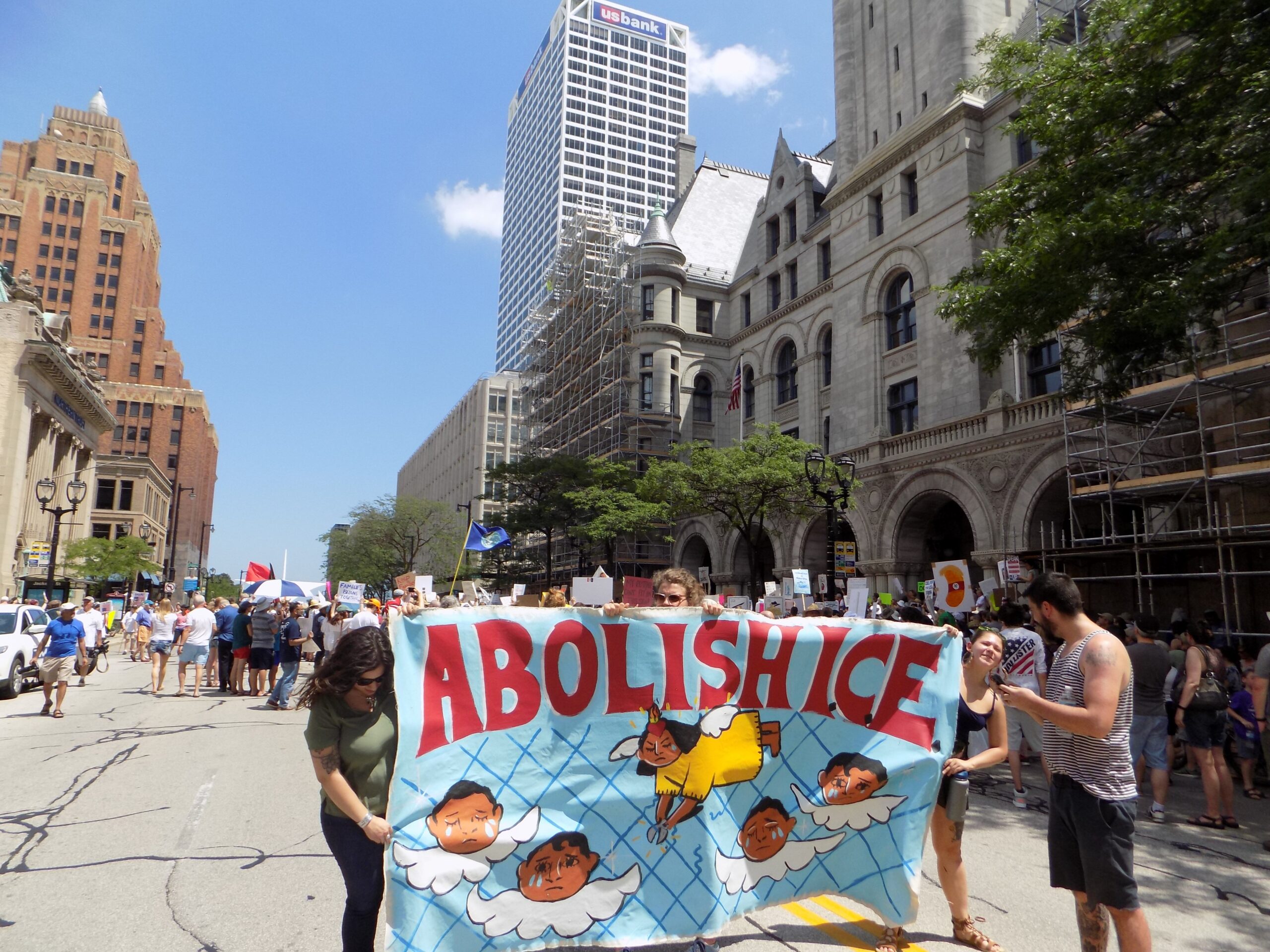 Keep Families Together rally in Milwaukee, June 2018