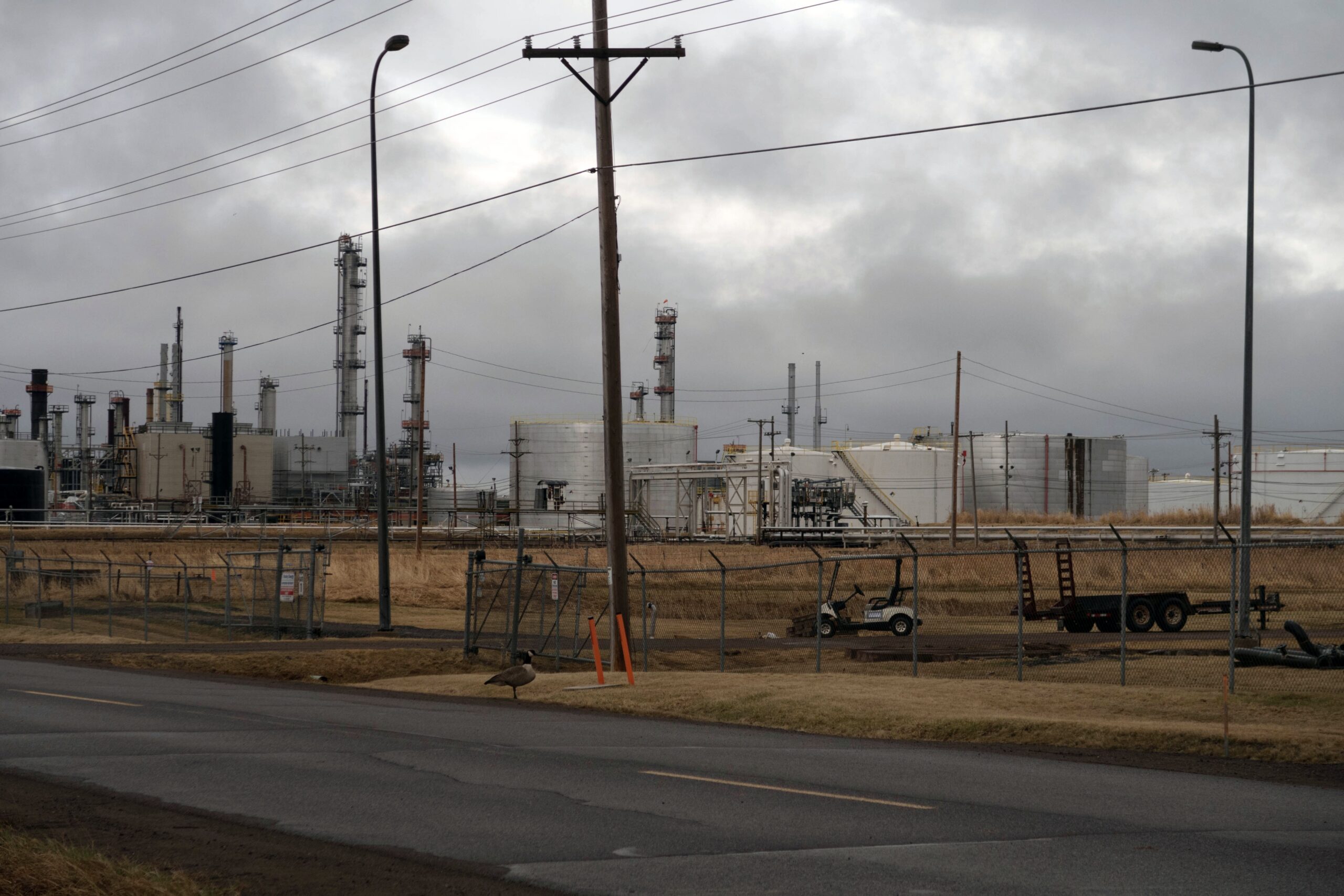 Husky Energy oil refinery