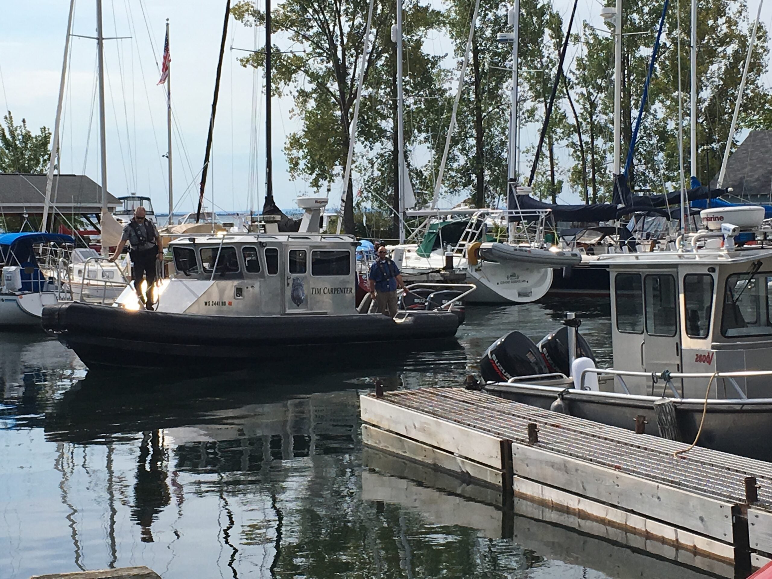 Wisconsin Department of Natural Resources workers
