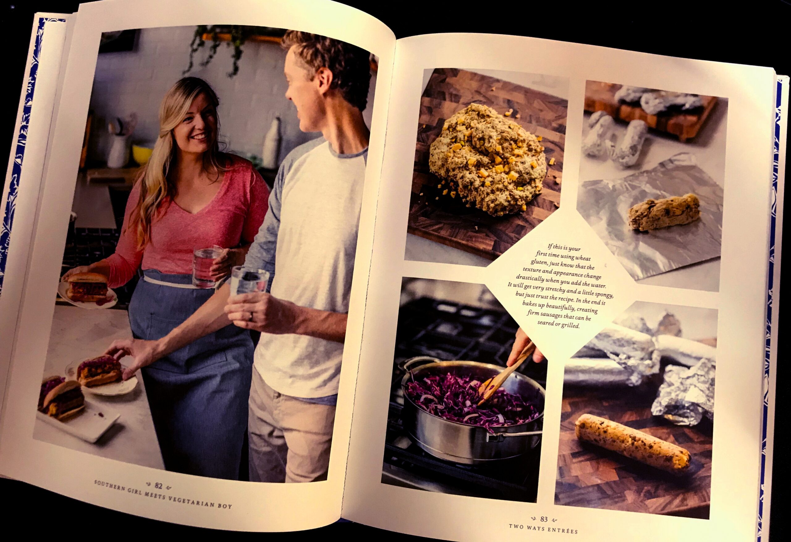 Page in Sounthern Girl Meets Vegetarian Boy Cookbook