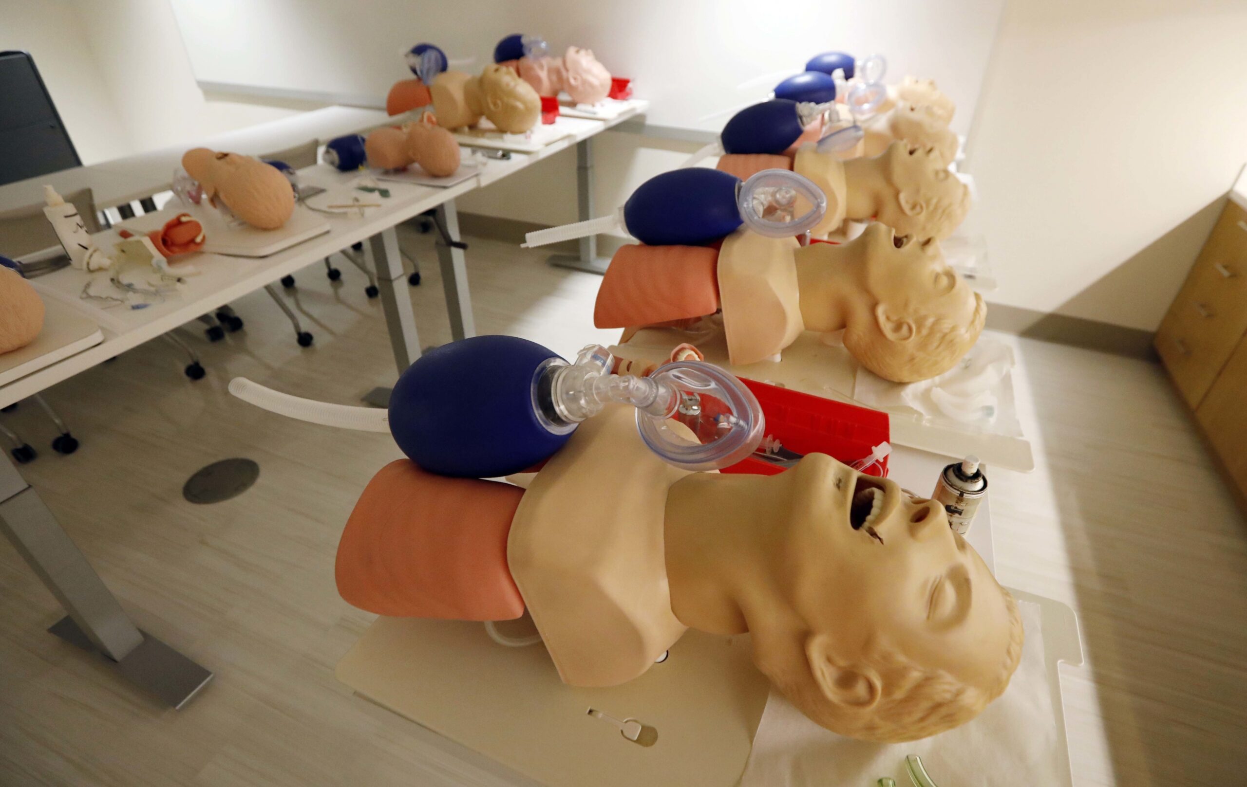CPR mannequins