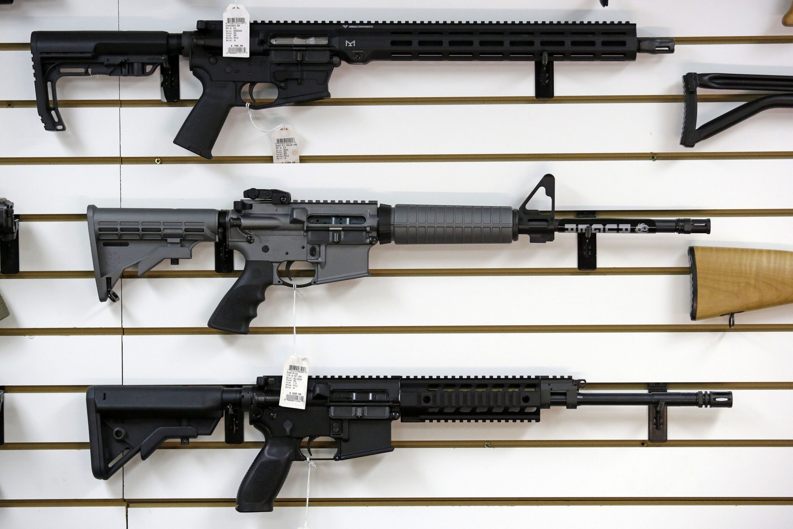 Ruger AR-15 semi-automatic rifle