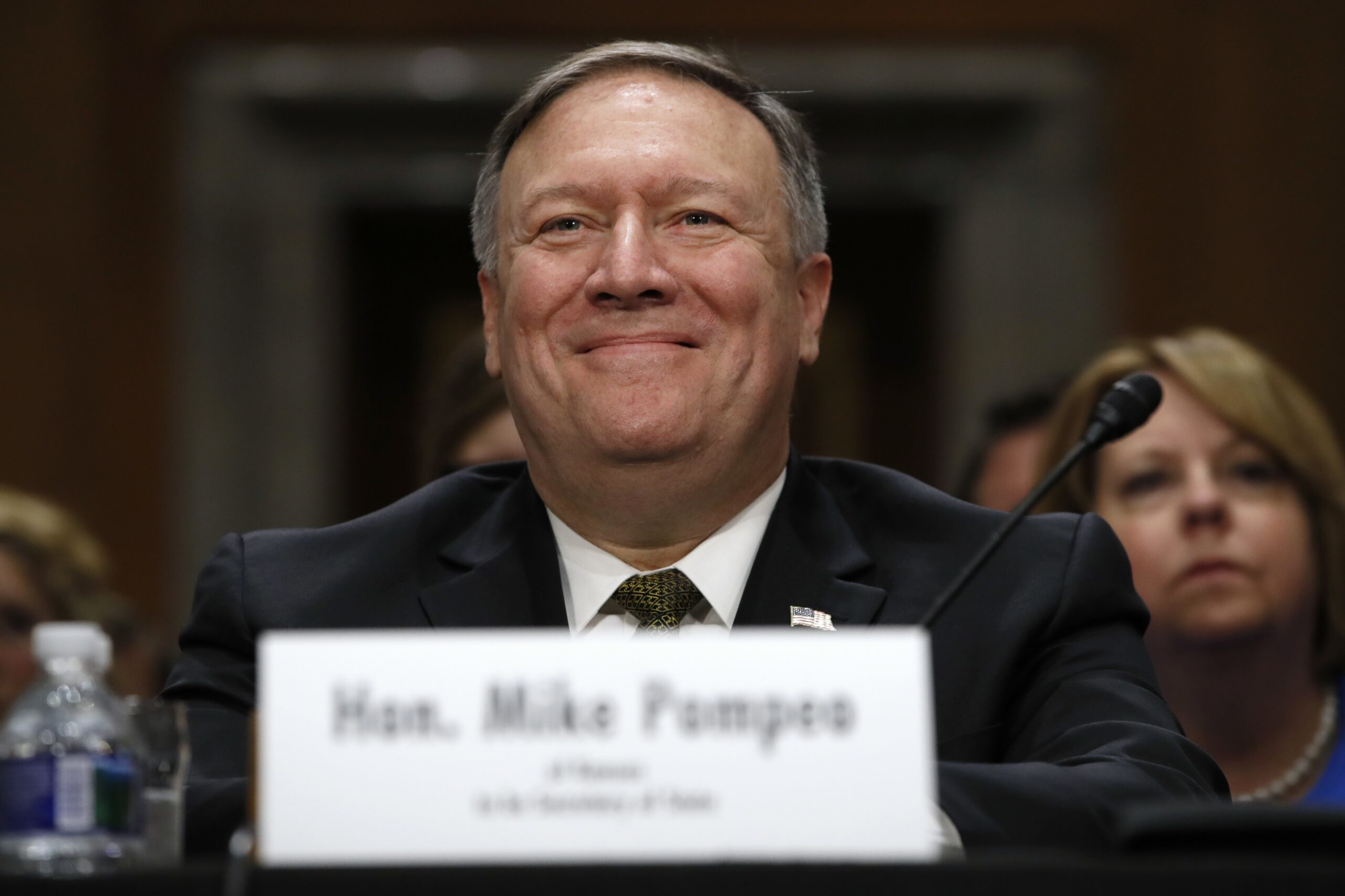 Secretary of State-designate Mike Pompeo