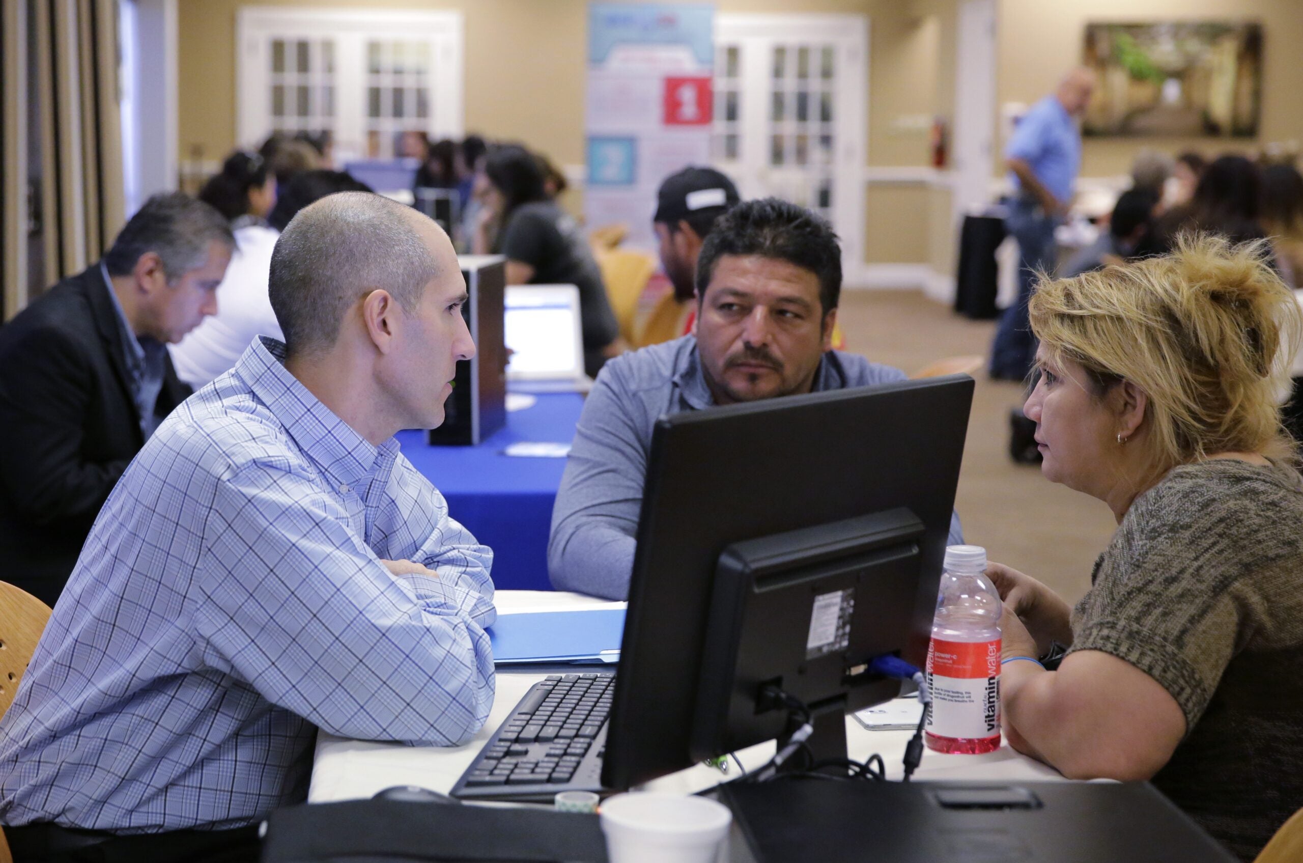 People enrolling in health care