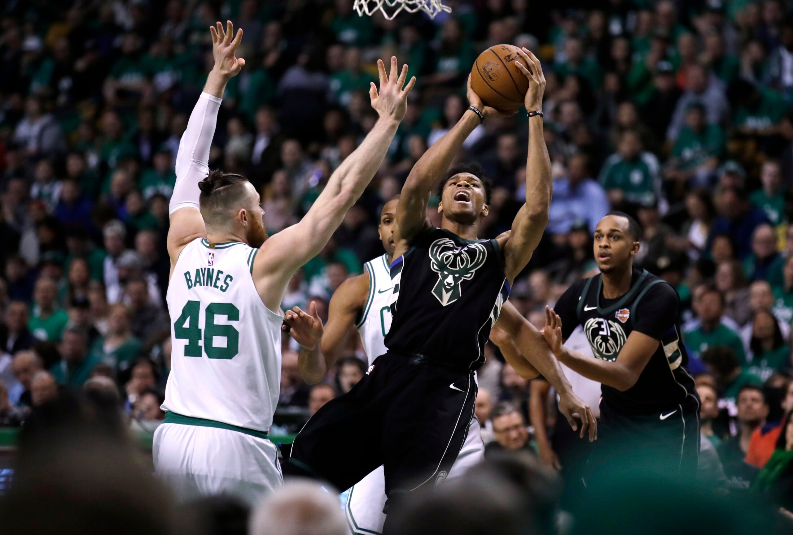 Milwaukee Bucks forward Giannis Antetokounmpo