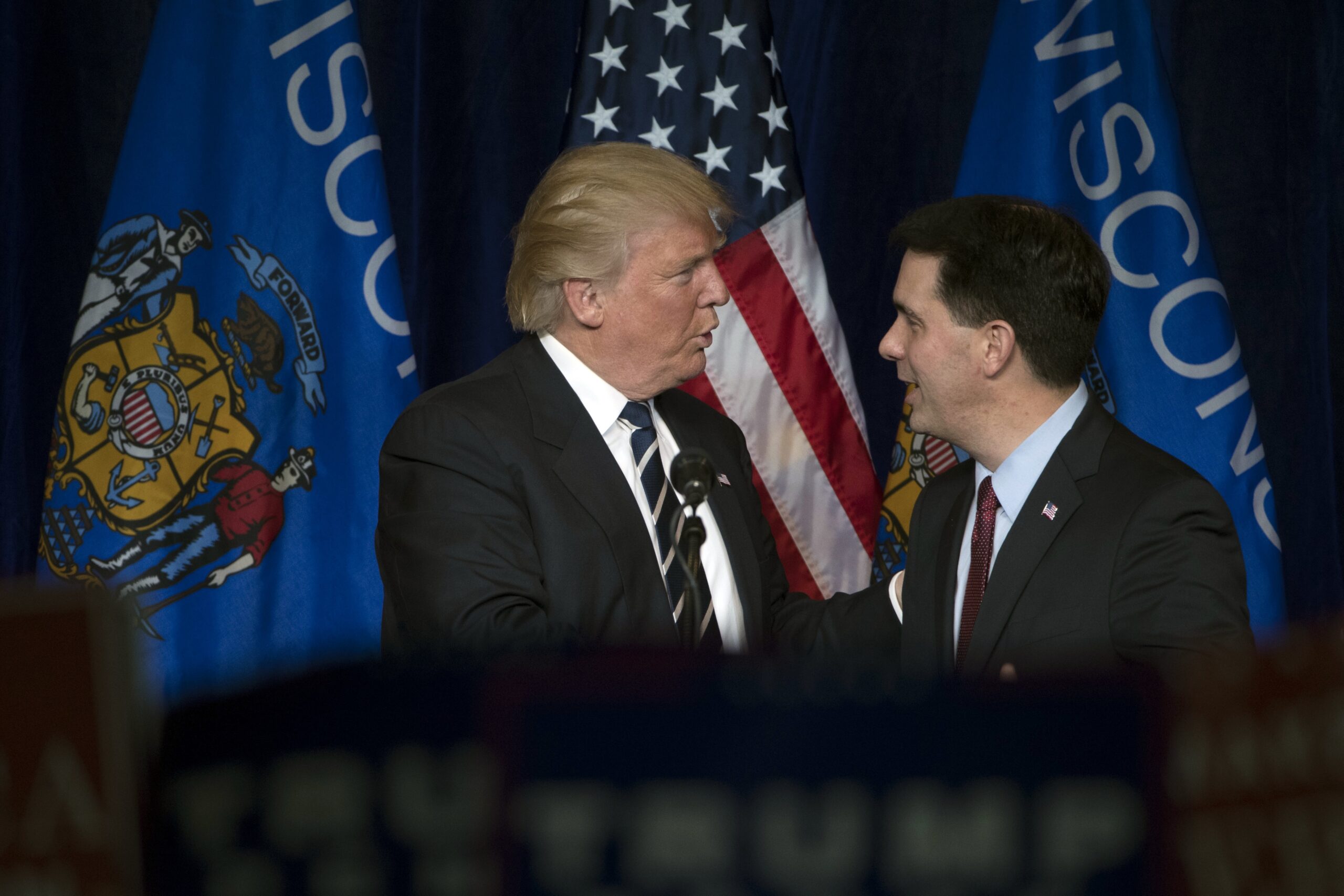 Donald Trump, Scott Walker