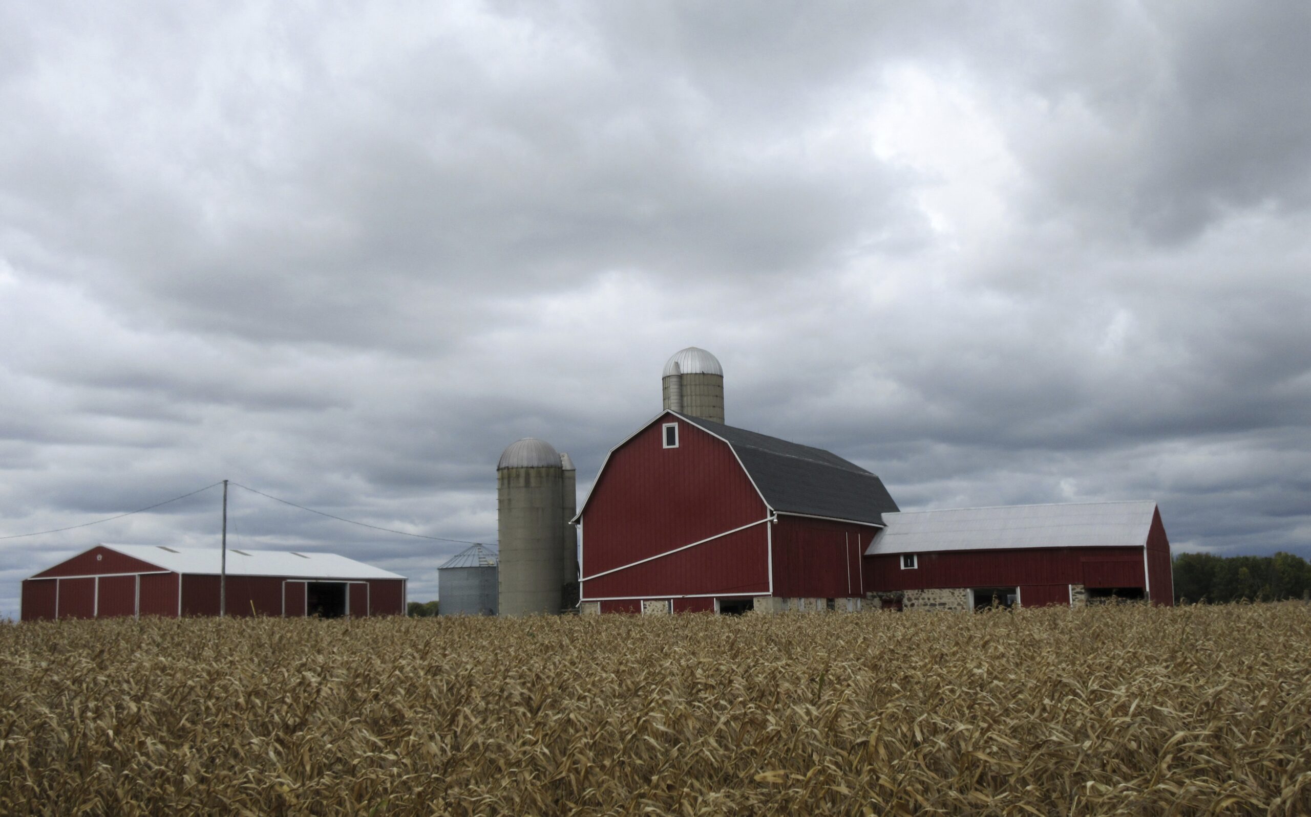 farmland in Wisconsin's Kettle Moraine region