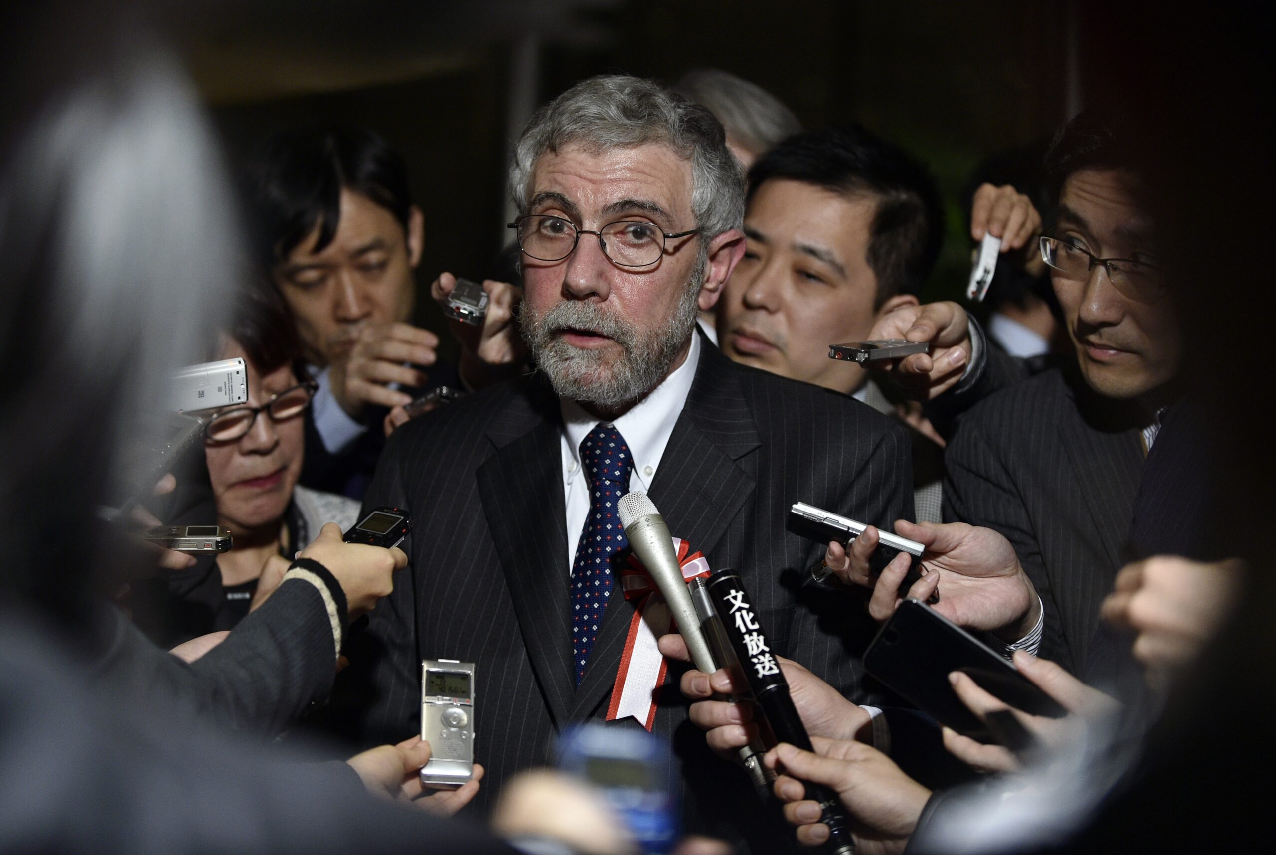 US economist and Nobel-prize of Economy winner Paul Krugman