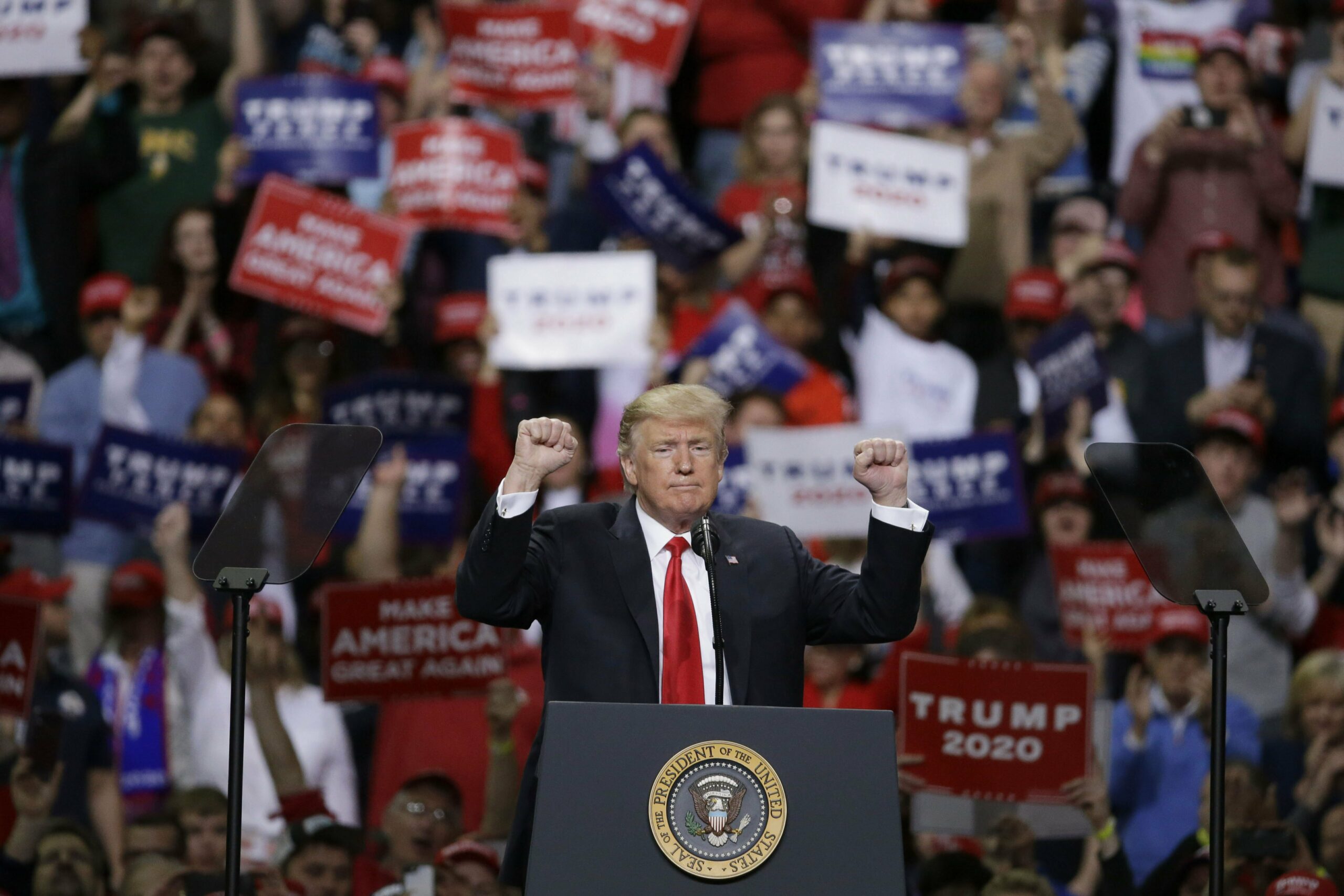 Donald Trump at Green Bay rally