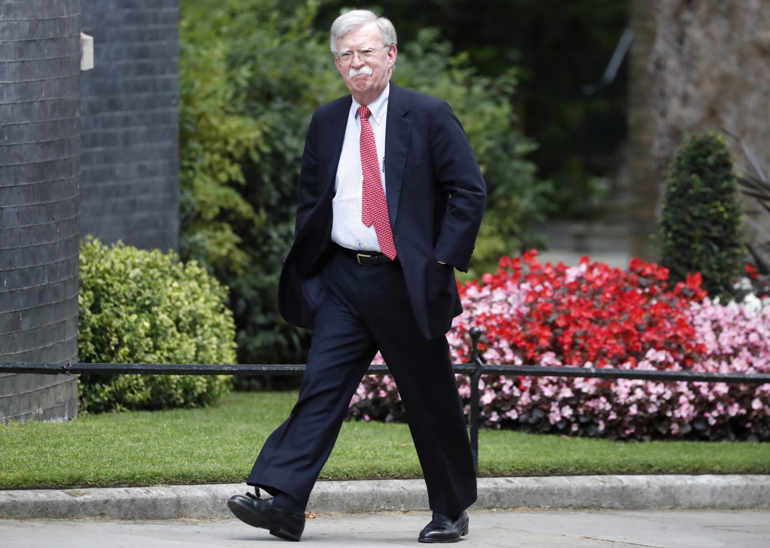 John Bolton at Downing Street