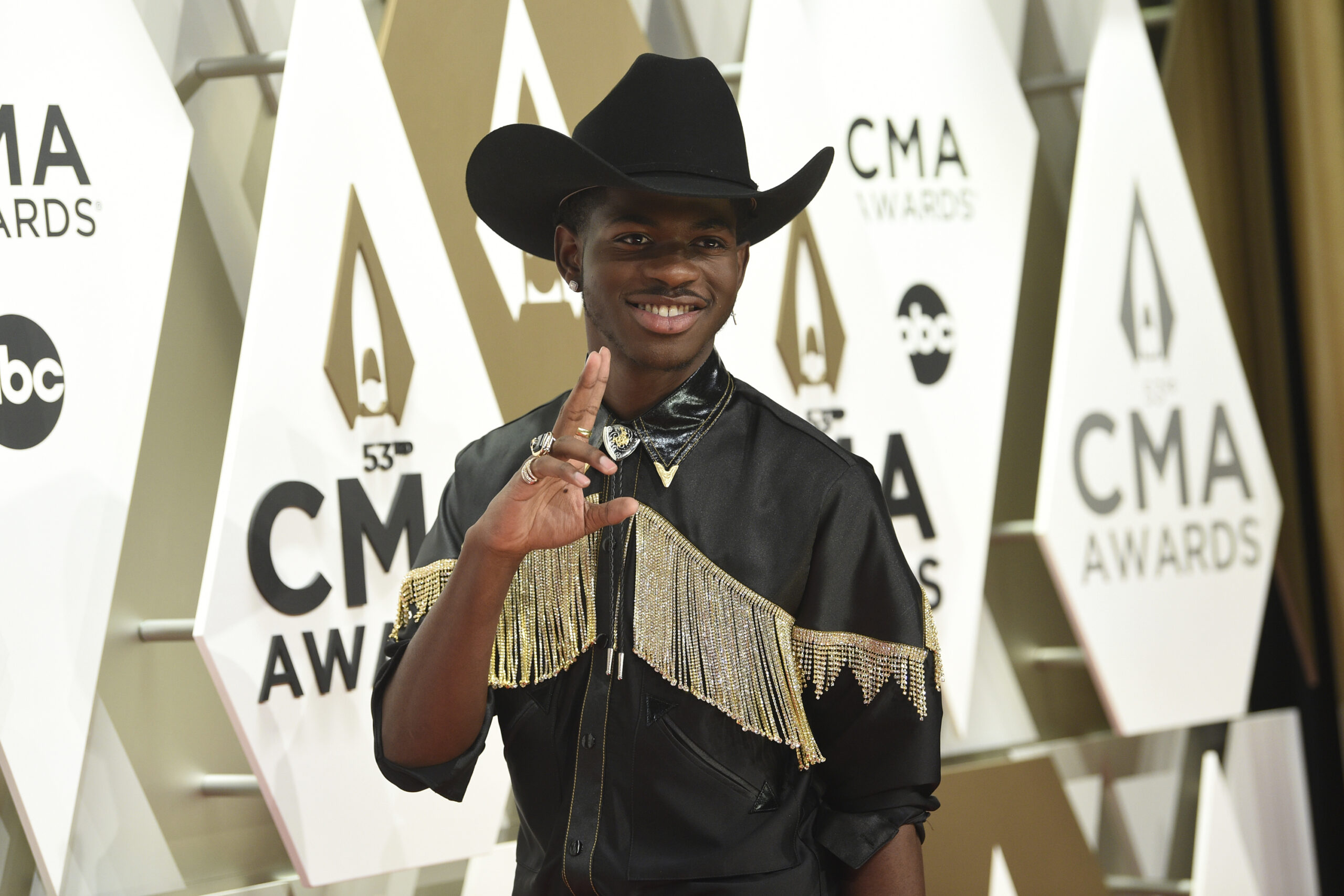 Lil Nas X arrives at the 53rd annual CMA Awards