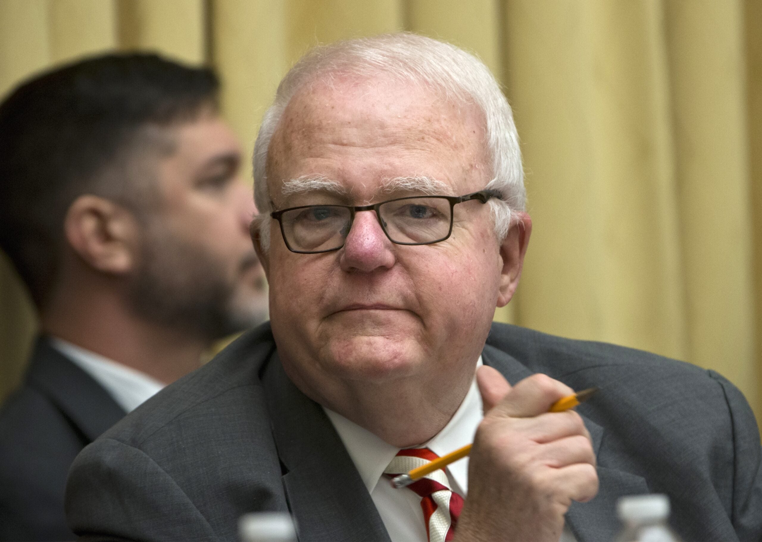 Jim Sensenbrenner at a hearing