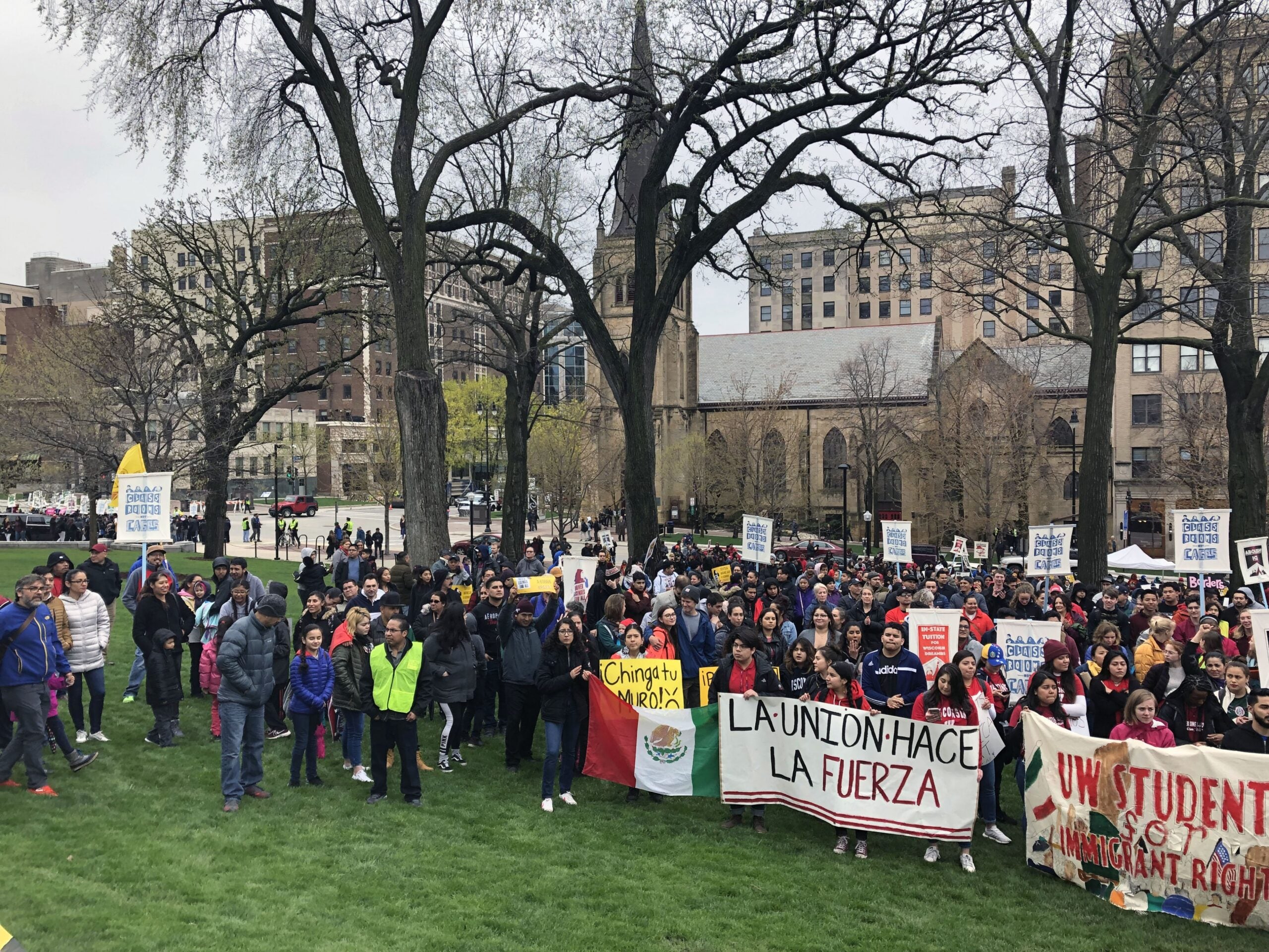 Voces de la Frontera rally