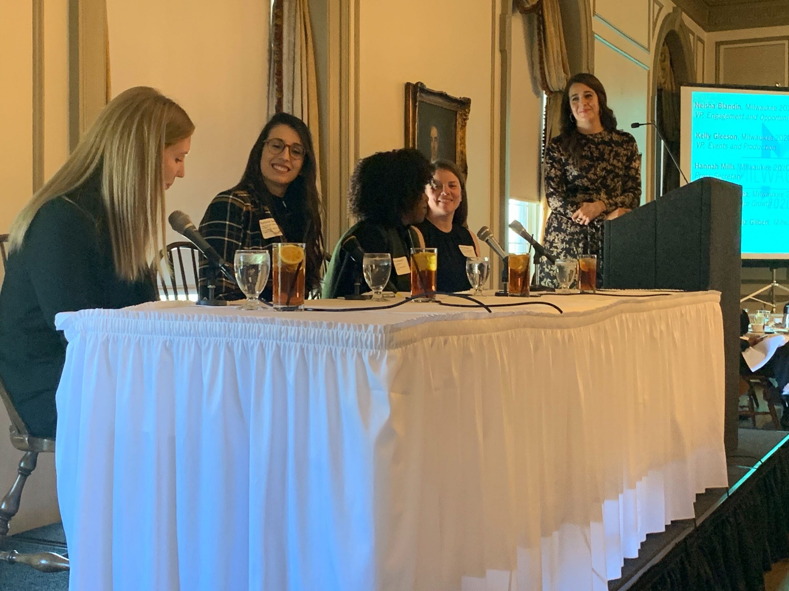 panel discussion about the 2020 Democratic National Convention