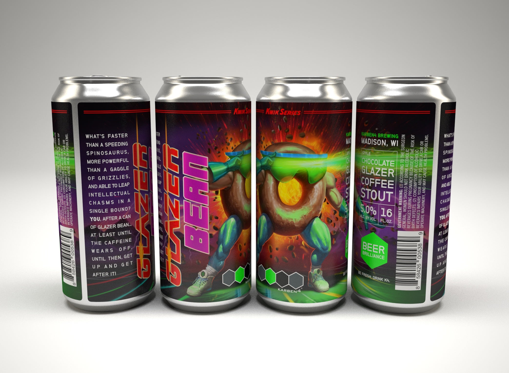 Karben4 beer cans