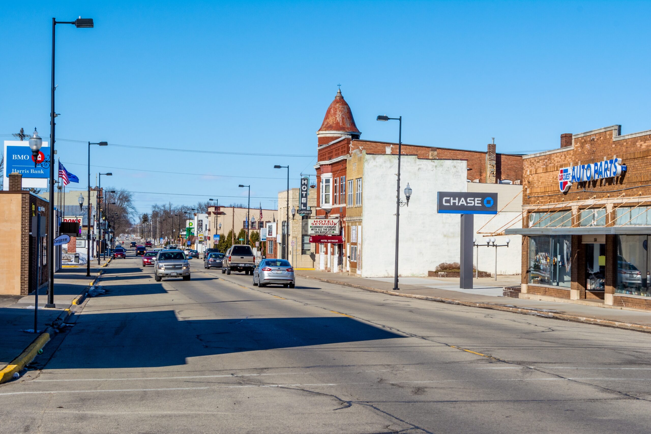 Downtown Seymour, Wis.