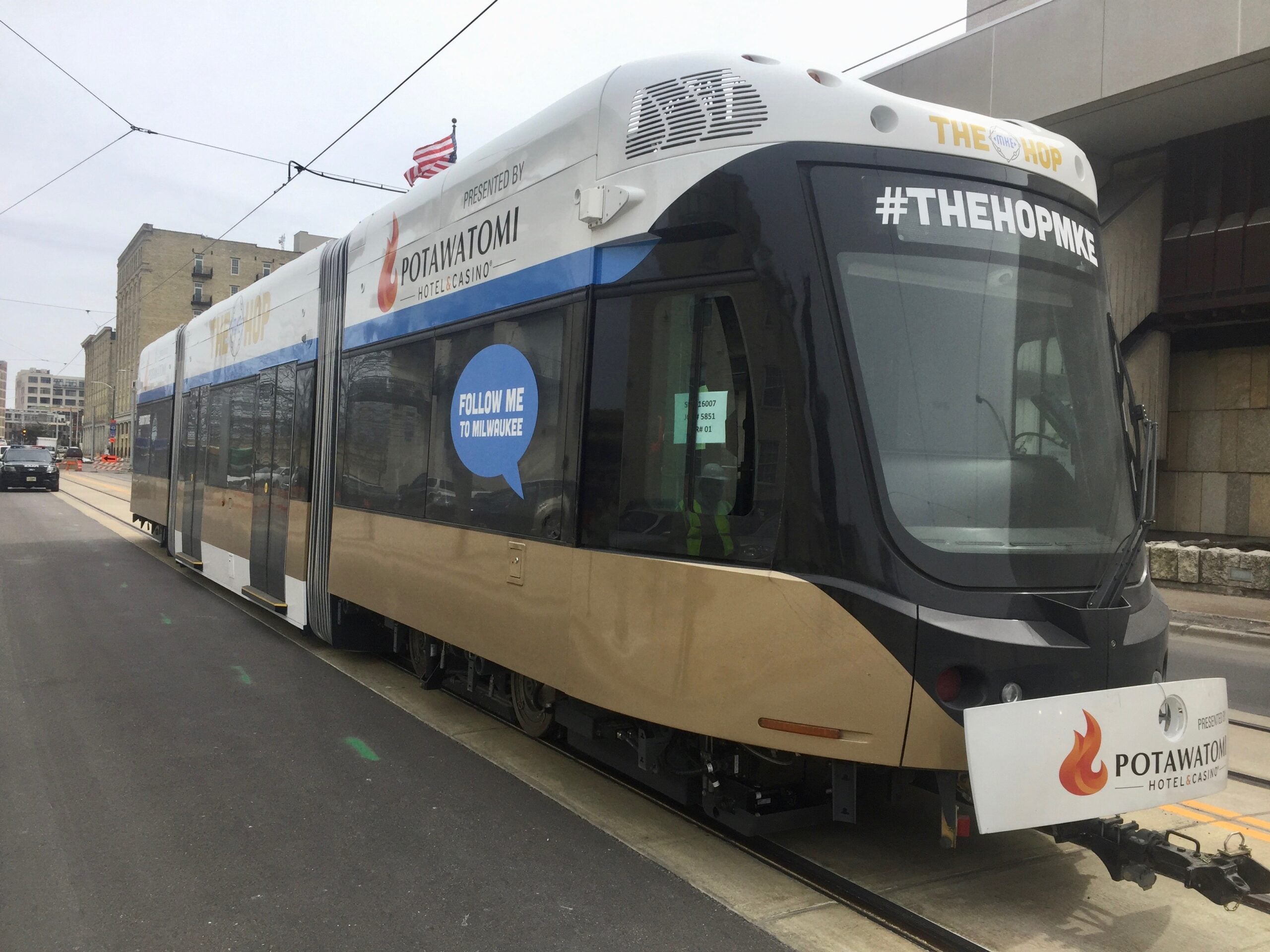 The hop streetcar