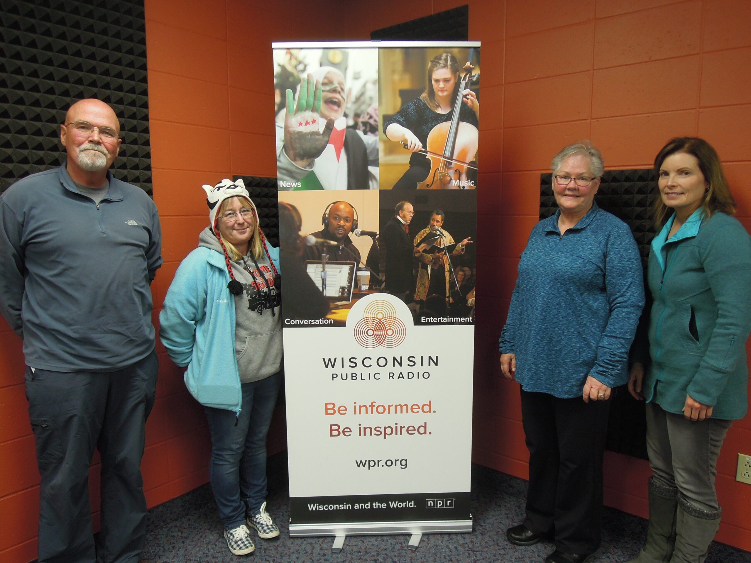 Gil Hoel, Julie Fraser, Judy Mixter and Tamara Dean