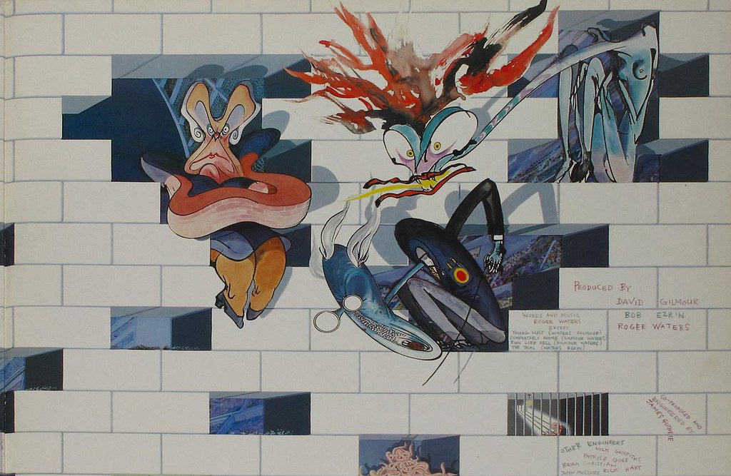 Fan art inspired by Pink Floyd's 'The Wall'