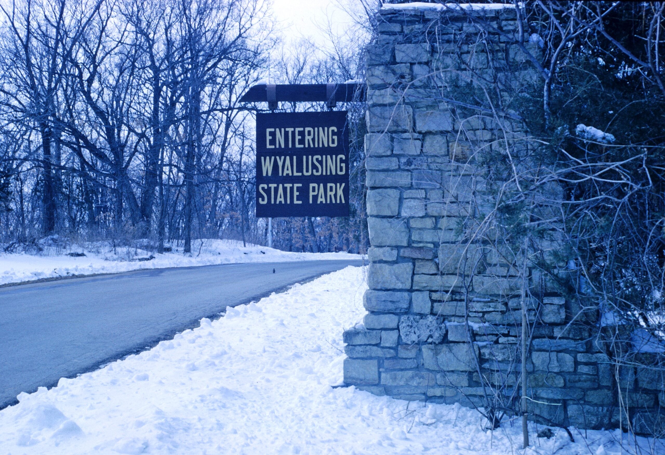 Wyalusing State Park sign