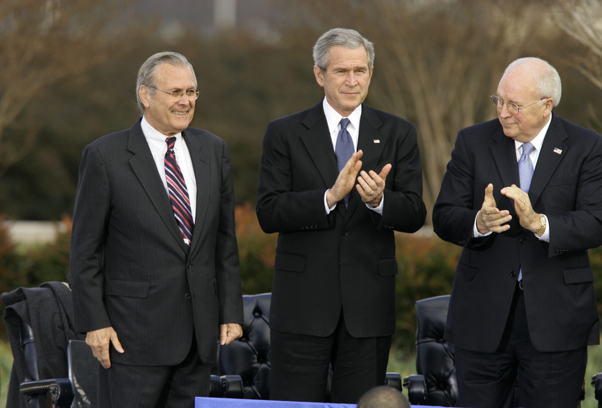 Bush Cheney Rumsfeld Afghanistan