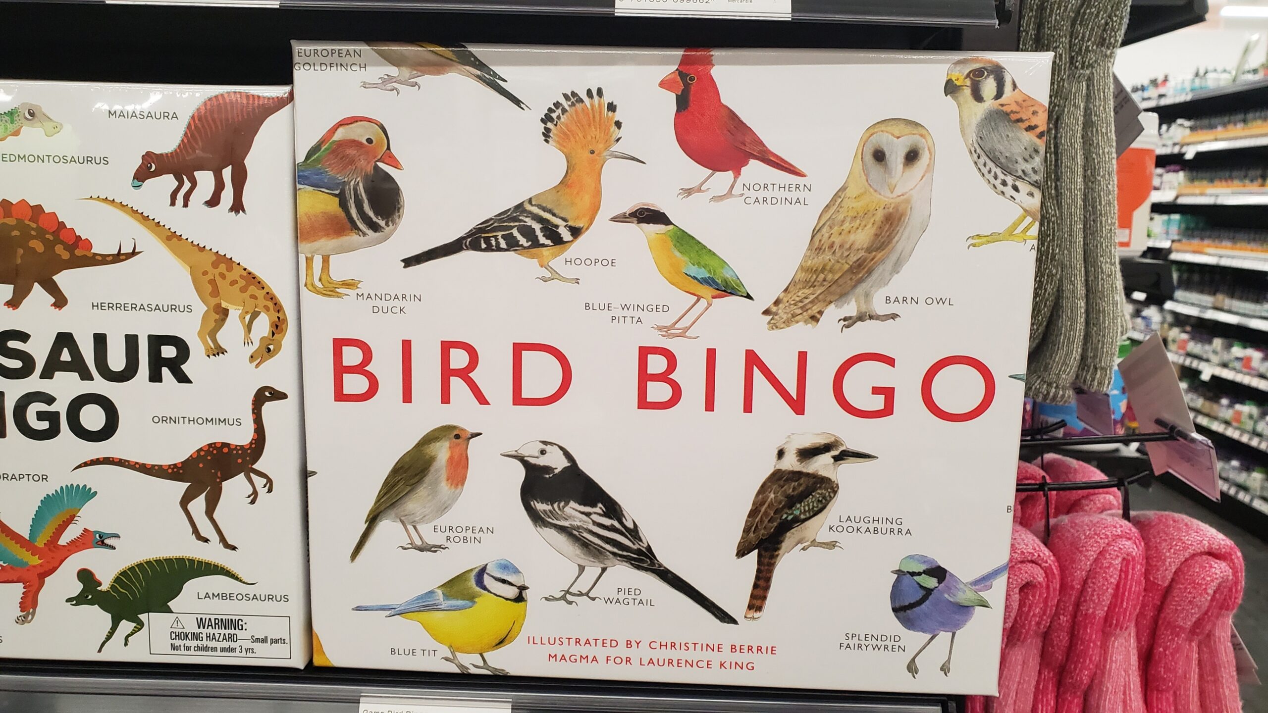 Bird Bingo is an optional gift that will entertain generations