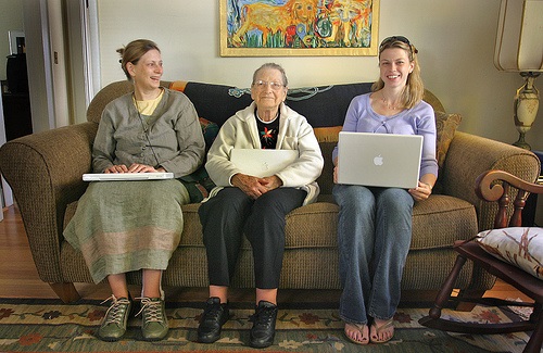 generations of women, image by Flickr user lyzadanger