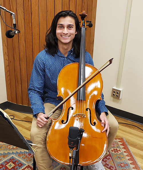 Cellist Denish Traynor