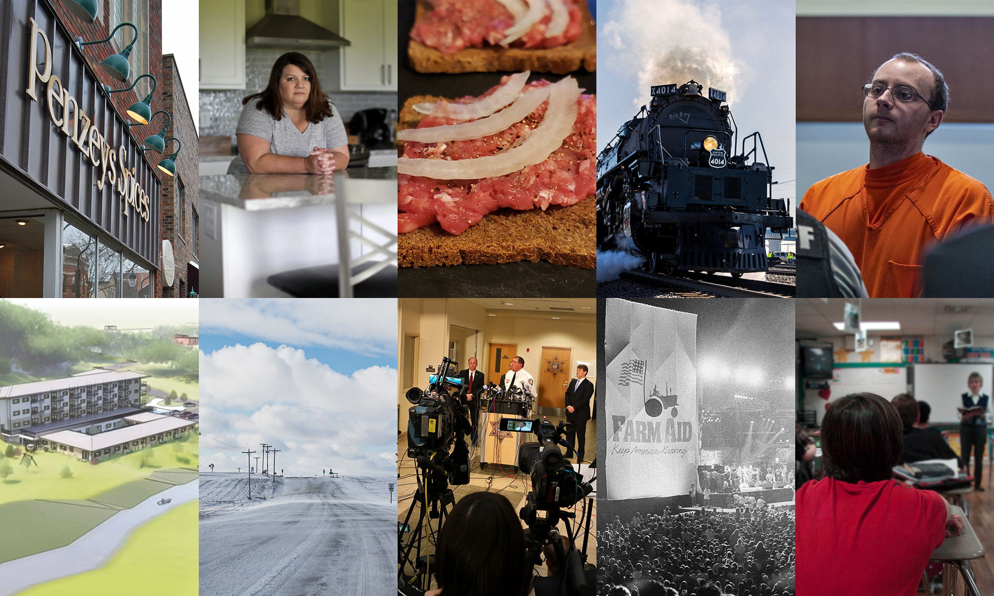 collage of WPR's top 2019 stories