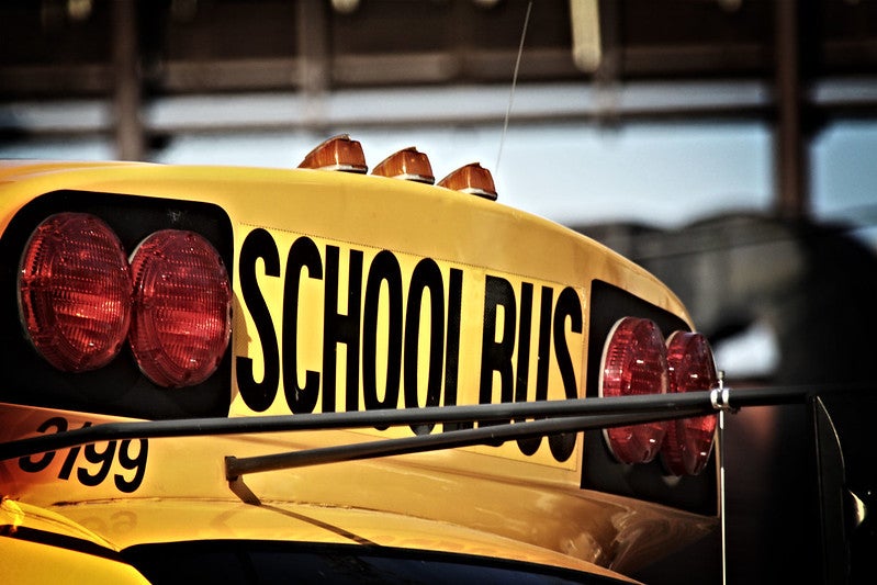 A school bus