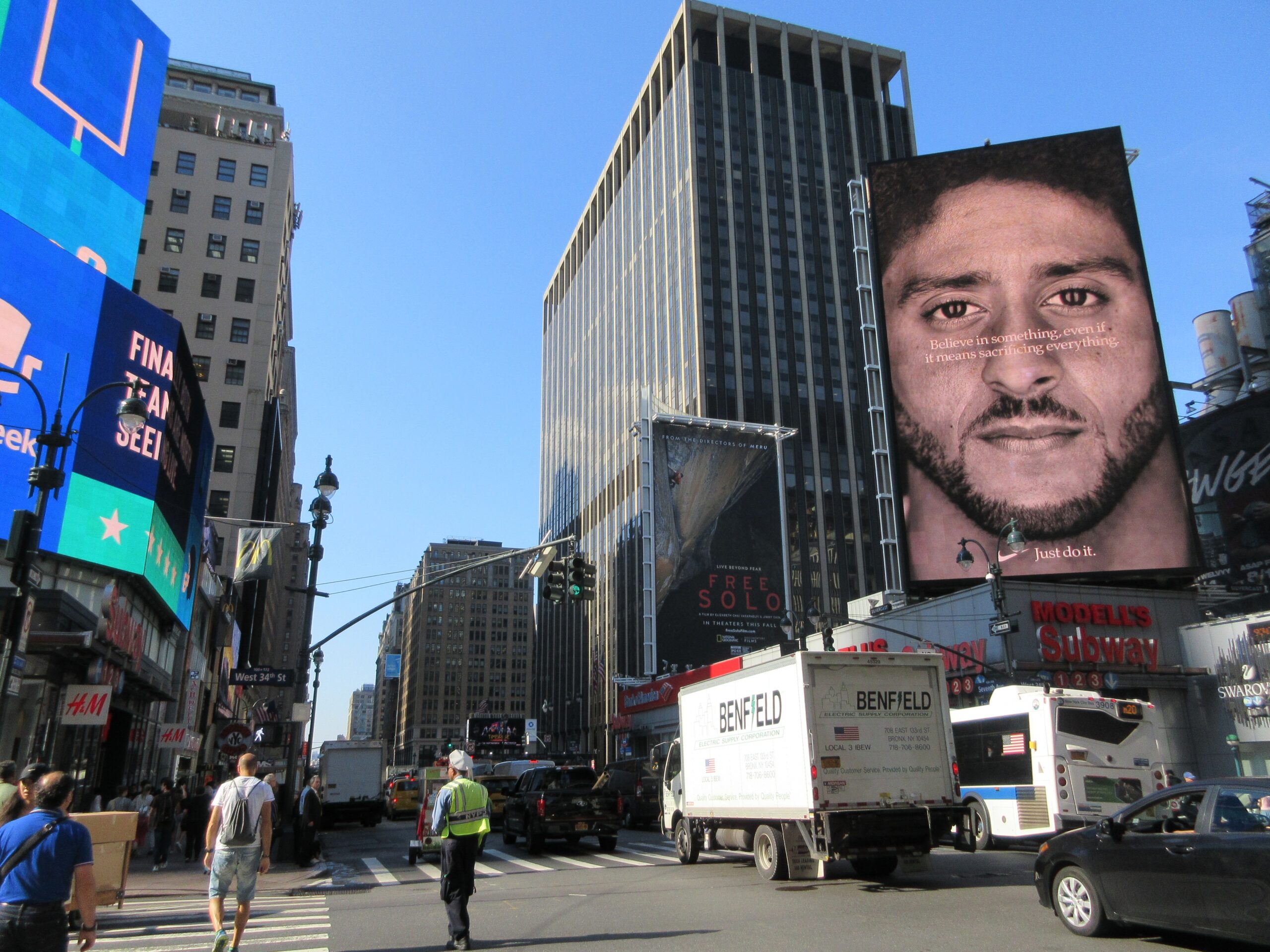 Colin Kaepernick's "Just Do It" Nike Billboard
