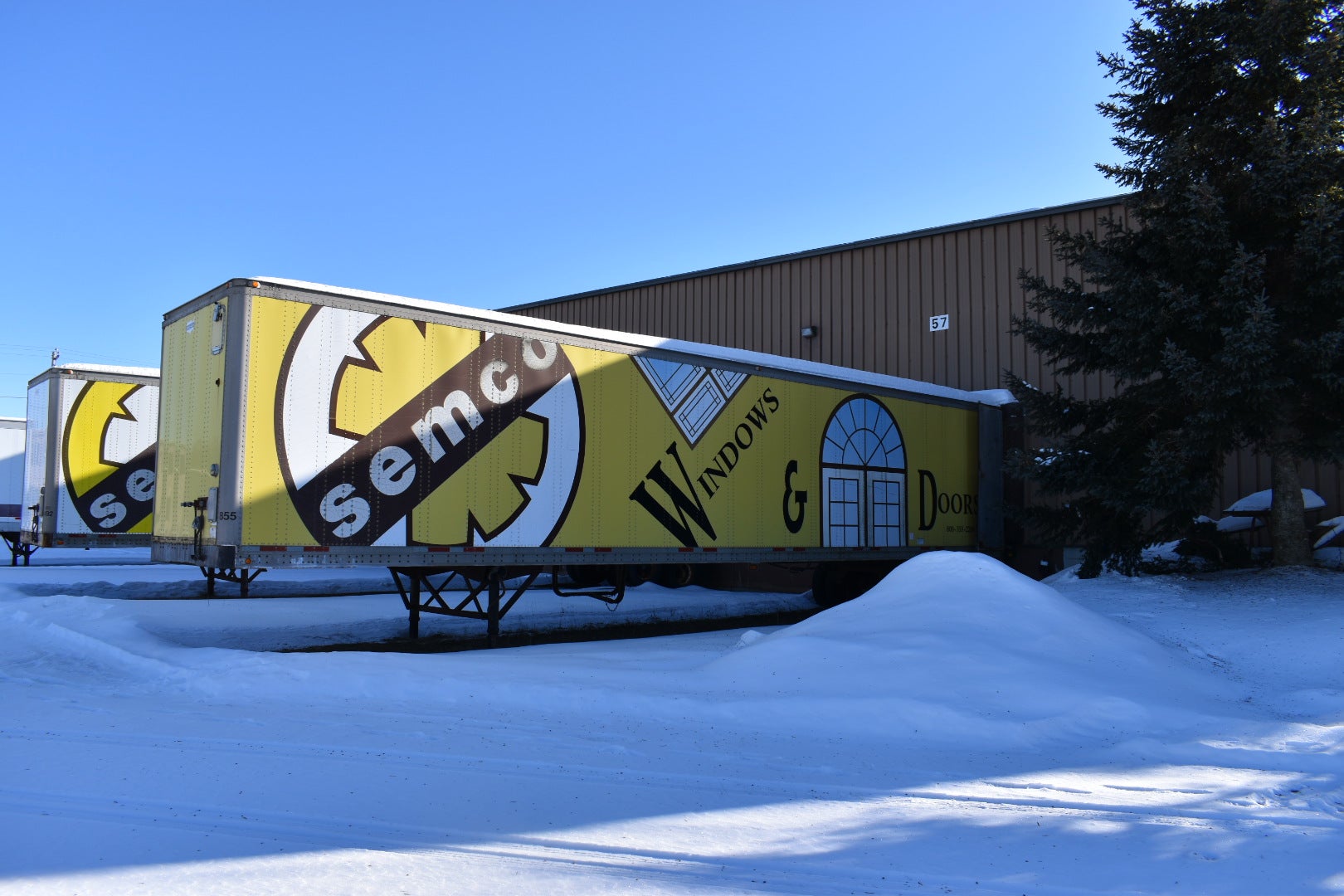 Semco Windows and Doors trailer
