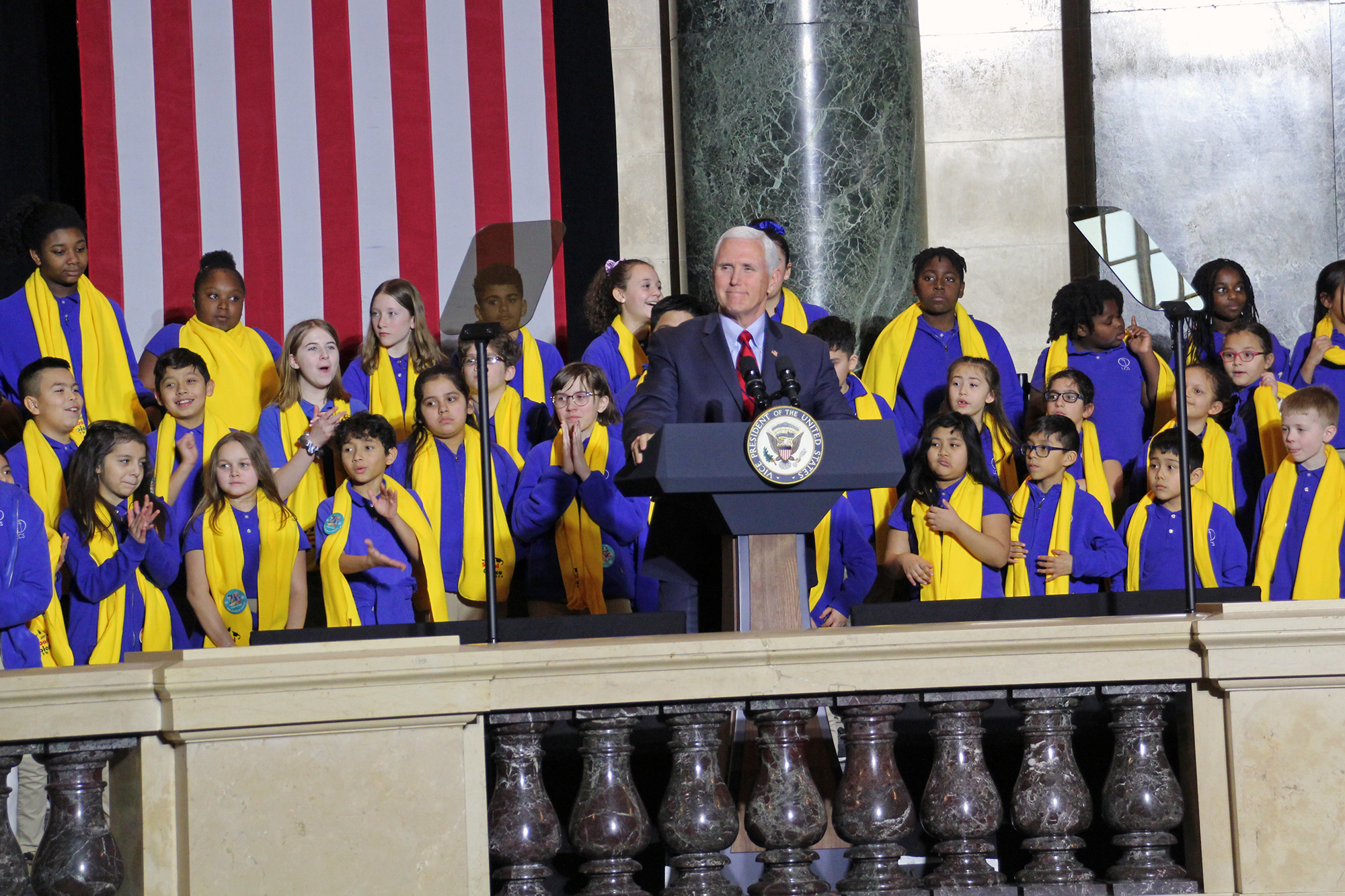 In Visit To Wisconsin Capitol, Vice President Pence Lauds Private School Voucher Programs