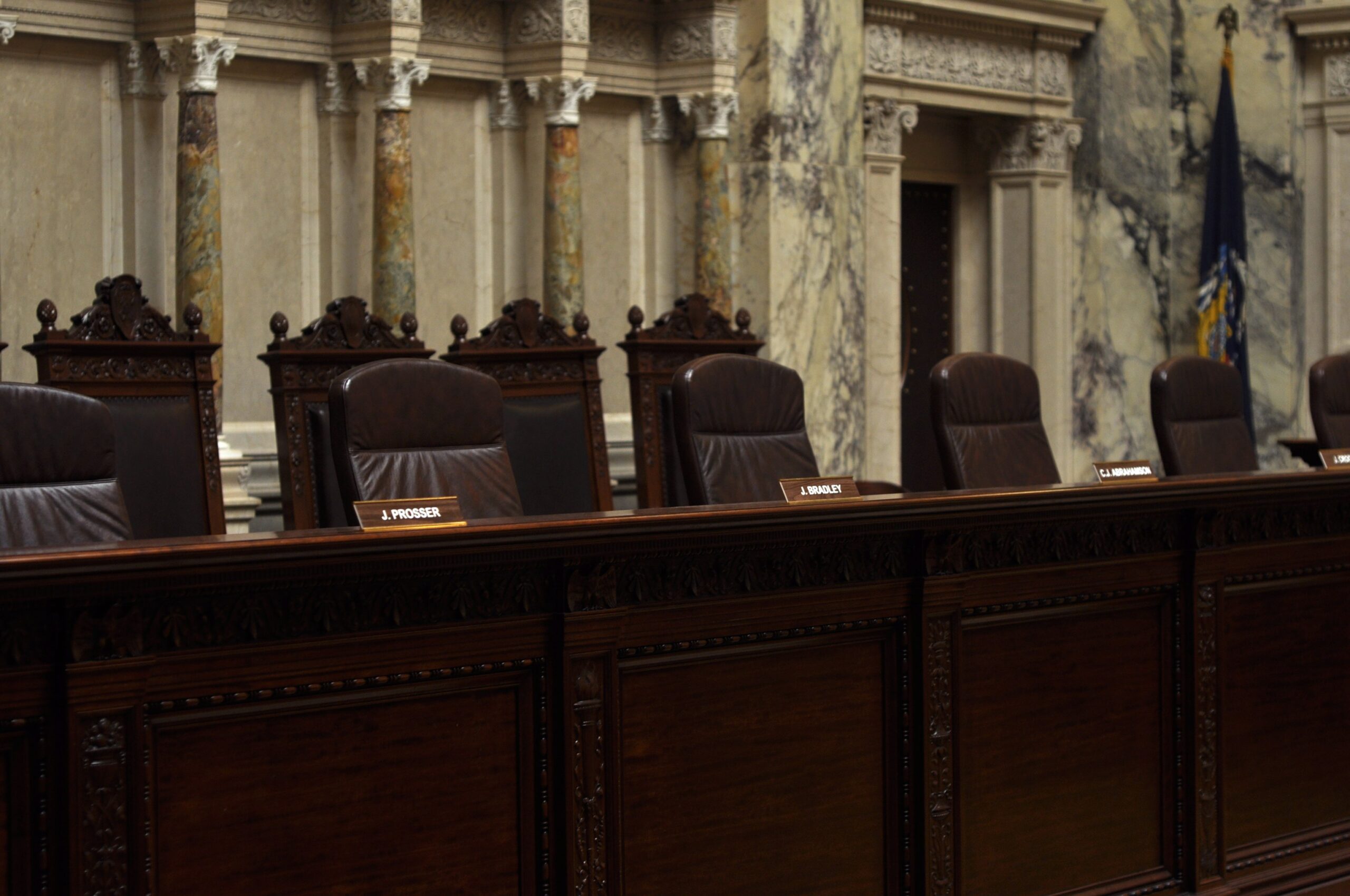 Wisconsin Supreme Court chamber